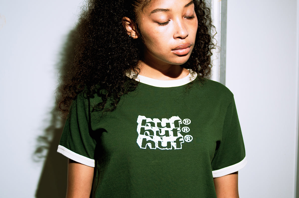 HAND STACKED TINY RINGER TEE