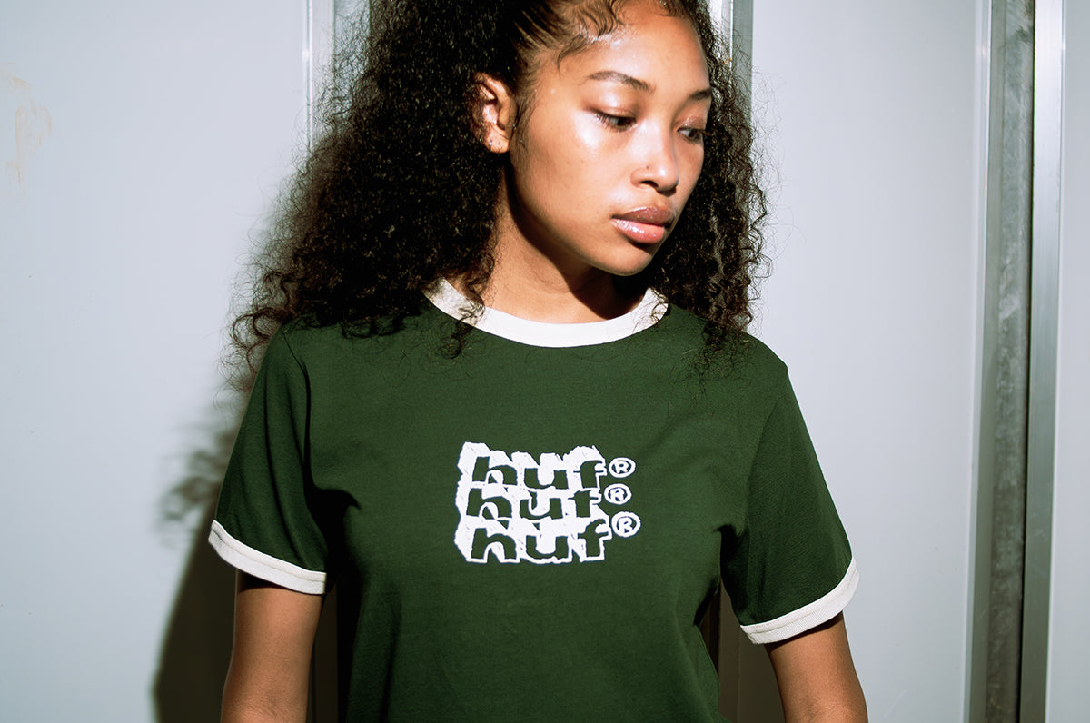 HAND STACKED TINY RINGER TEE