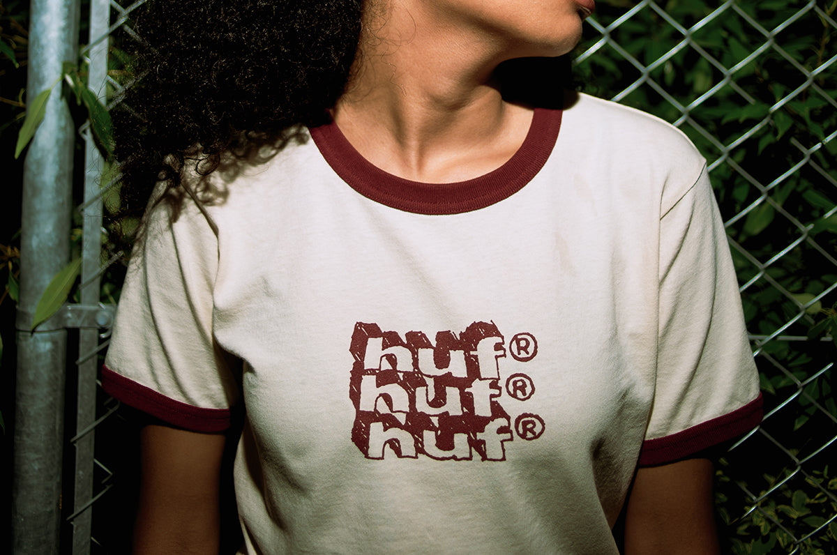 HAND STACKED TINY RINGER TEE