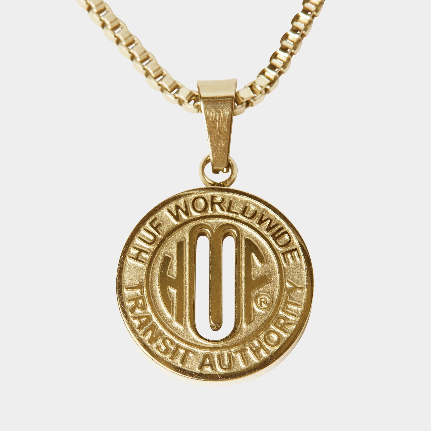 HUF (ハフ) Worldwide JP /JEWELRY（ジュエリー）/ TOKEN PENDANT商品 / GOLD