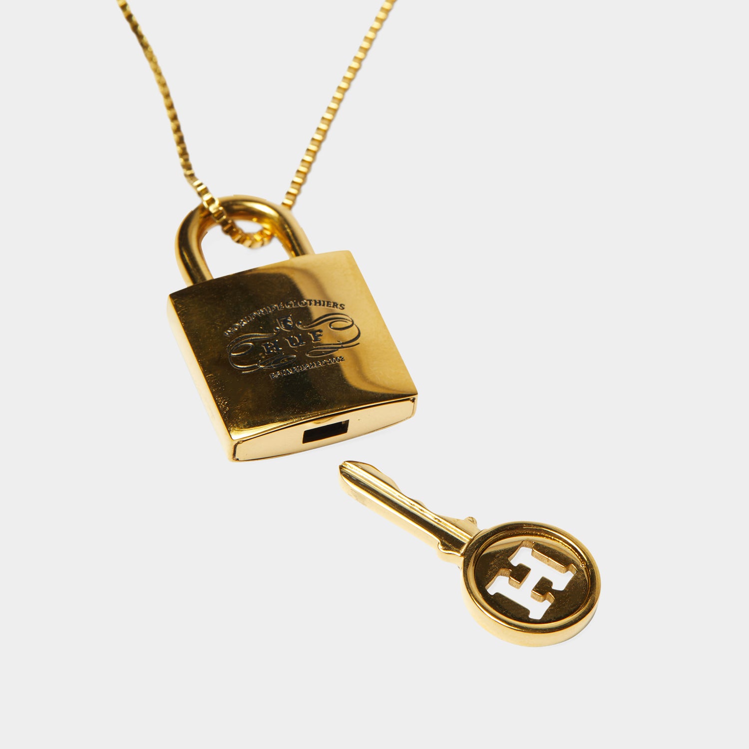LOCK & KEY PENDANT｜JEWELRY（ジュエリー）｜【公式通販 HUF】｜ハフ