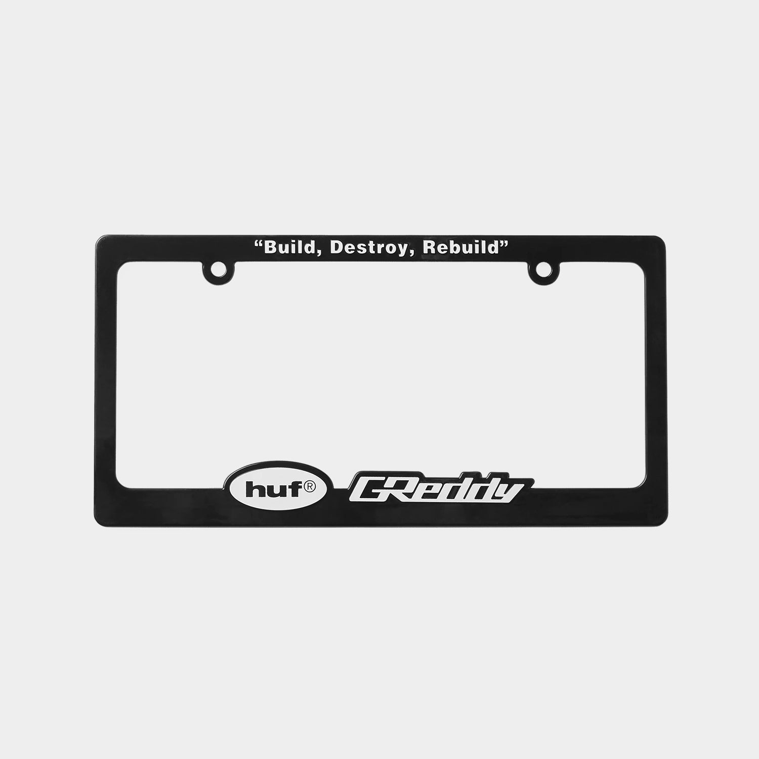 HUF (ハフ) Worldwide JP /OTHERS（その他アクセサリー）/ HUF X GREDDY LICENSE PLATE FRAME商品 / BLACK