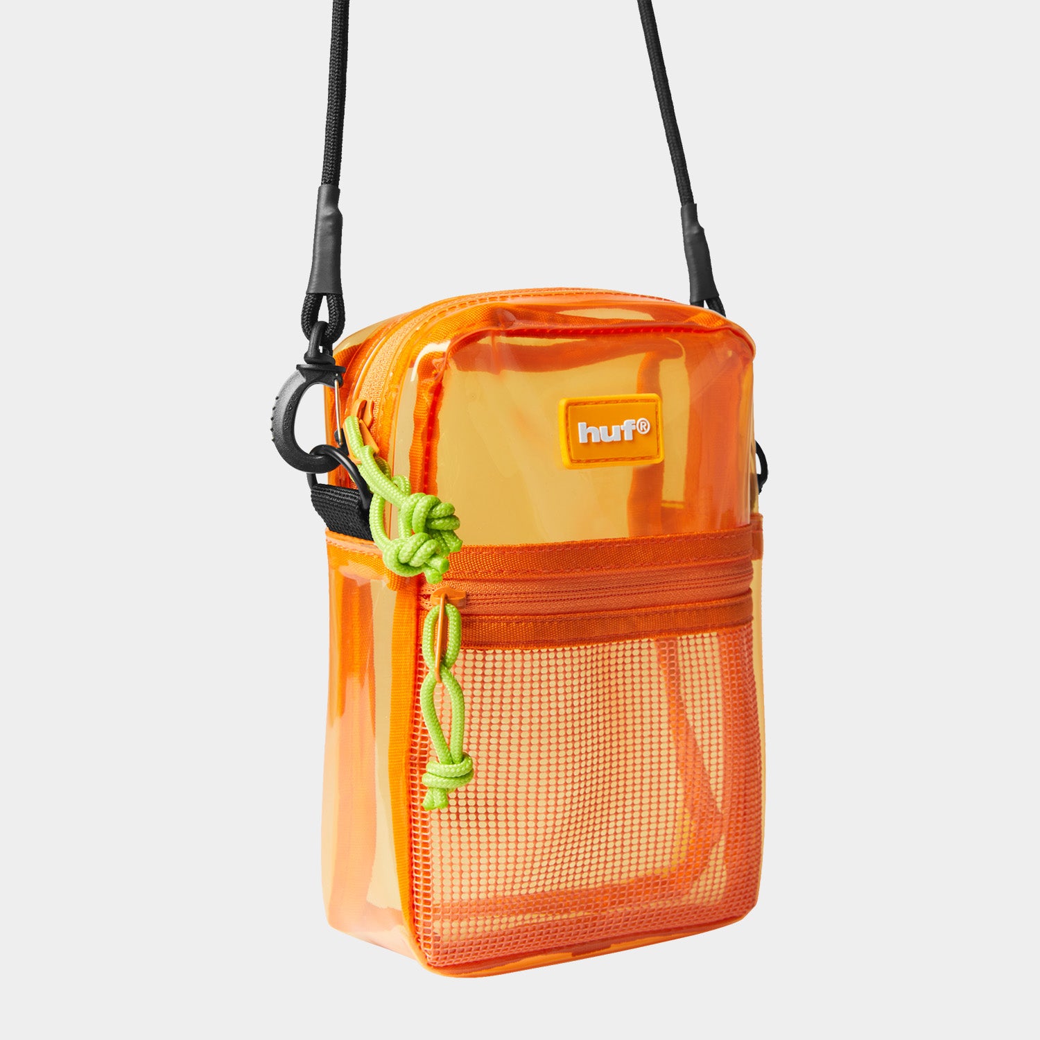 HUF (ハフ) Worldwide JP / BAGS（バッグ） / MERCER TRANSPARENT SIDE BAG商品 / ORANGE