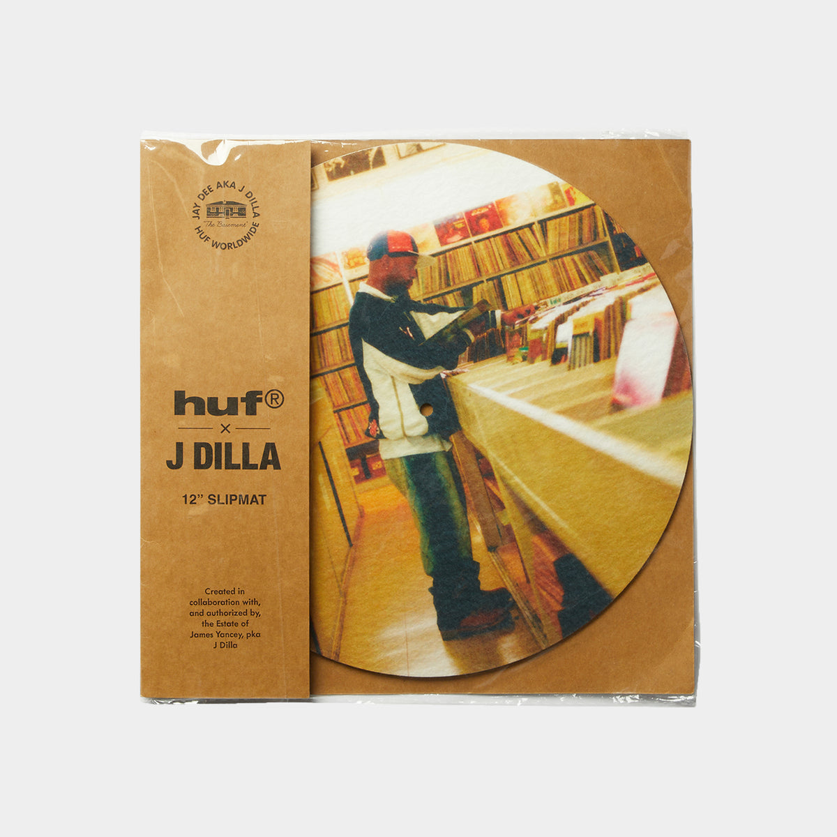 HUF X J DILLA DIGGIN SLIP MAT 2枚セット HUF X J DILLA DIGGIN SLIP MAT｜OTHERS（その他アクセサリー