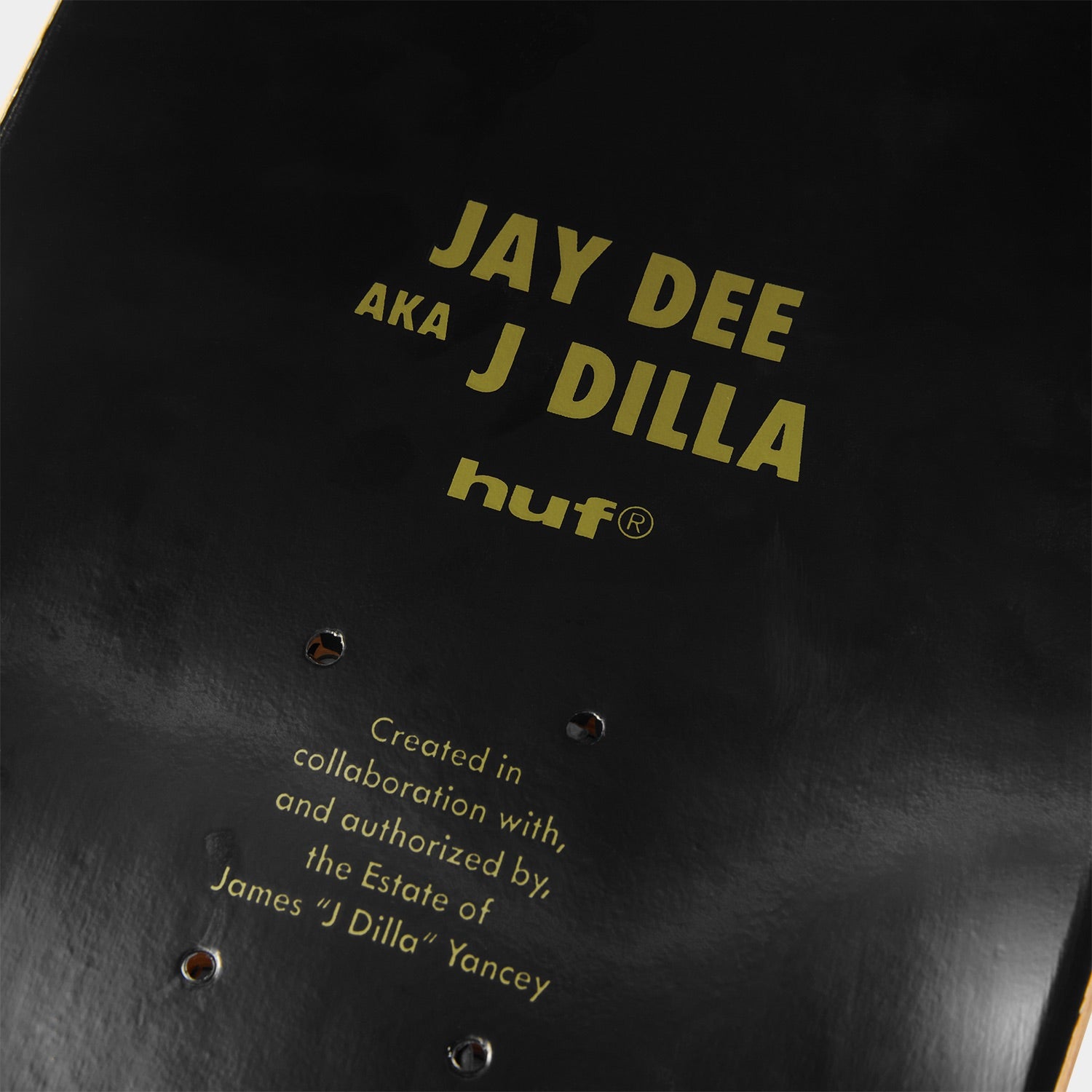 HUF JAY DEE J DILLA スケートボード　デッキ　applebum HUF X J DILLA STUDIO SKATE DECK｜OTHERS（その他アクセサリー