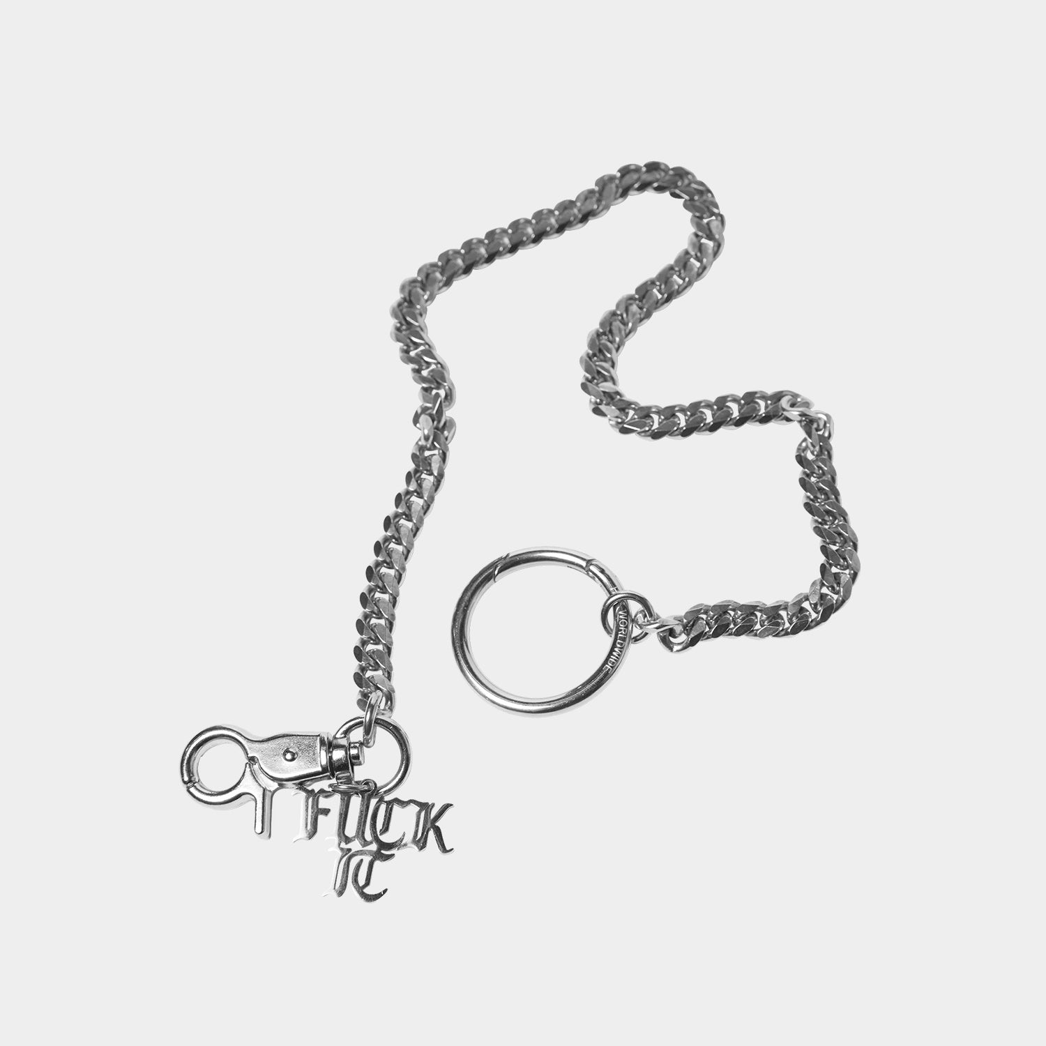 HUF (ハフ) Worldwide JP /OTHERS（その他アクセサリー）/ FUCK IT WALLET CHAIN商品 / SILVER