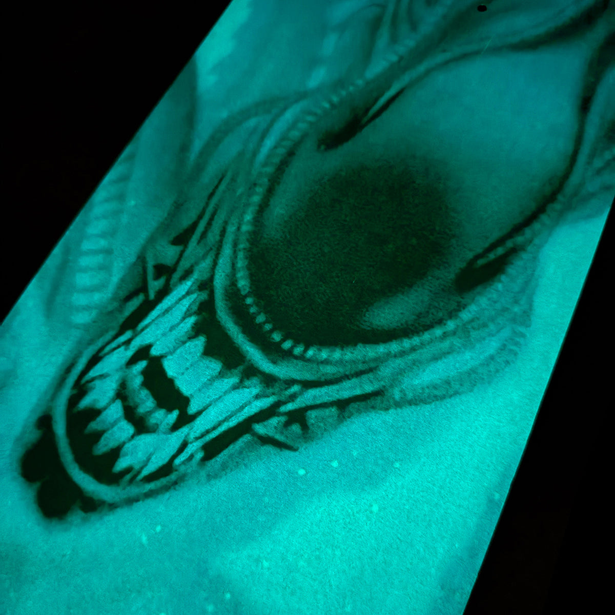 HUF (ハフ) Worldwide JP /OTHERS（その他アクセサリー）/ HUF X ALIENS XENOMORPH SKATE DECK商品 / GLOW IN THE DARK