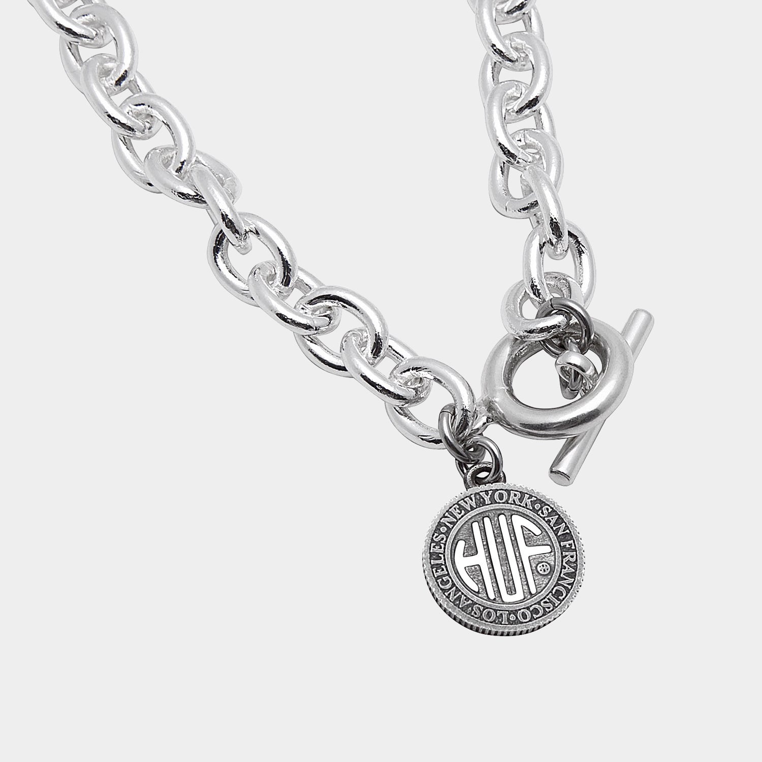 HUF／REGIONAL BRACELET SILVER／SMサイズ hUGl9-m69690007233 | adeco.cv