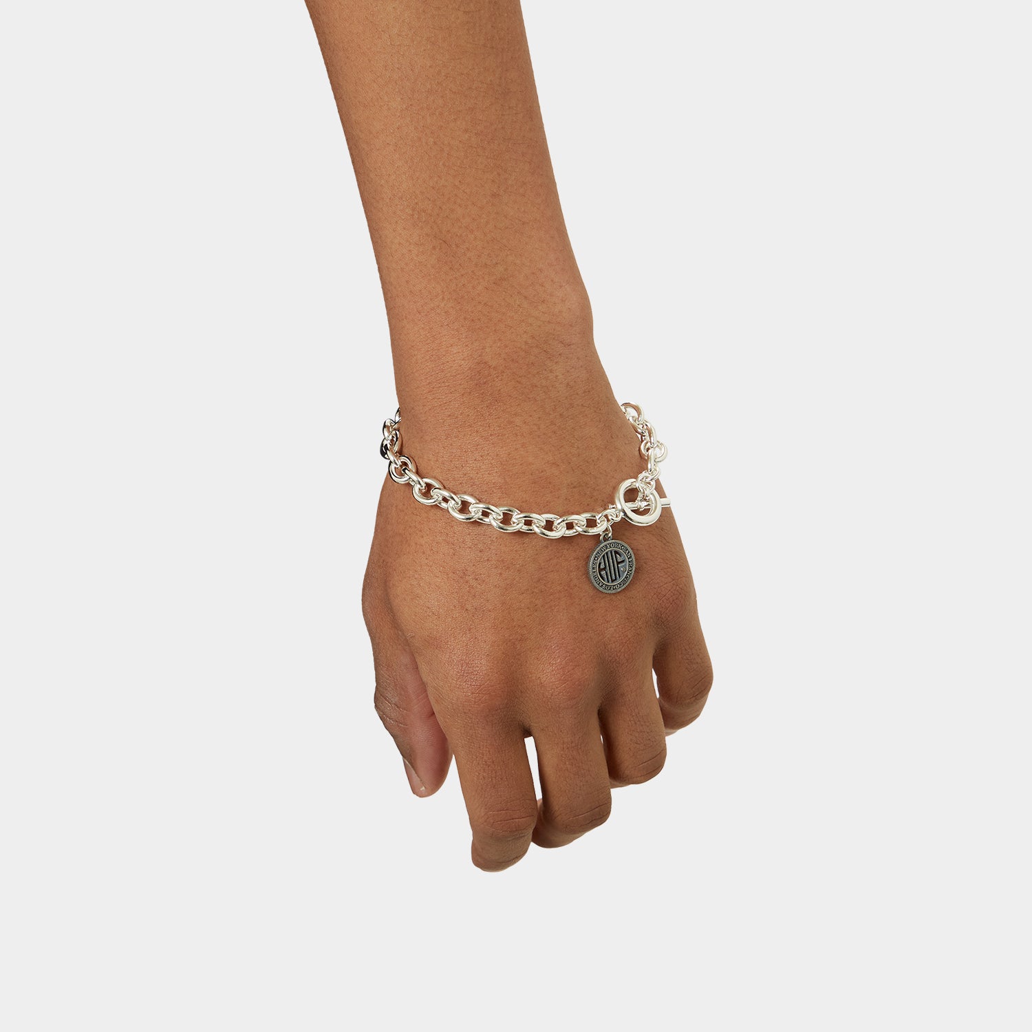 HUF／REGIONAL BRACELET SILVER／SMサイズ hUGl9-m69690007233 | adeco.cv
