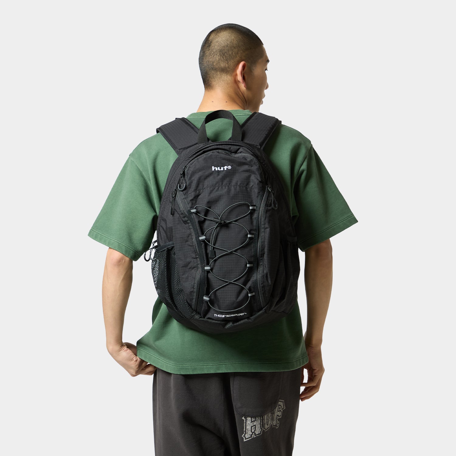 HUF (ハフ) Worldwide JP /BAGS（バッグ）/ HUF eightynine BACKPACK商品 / BLACK