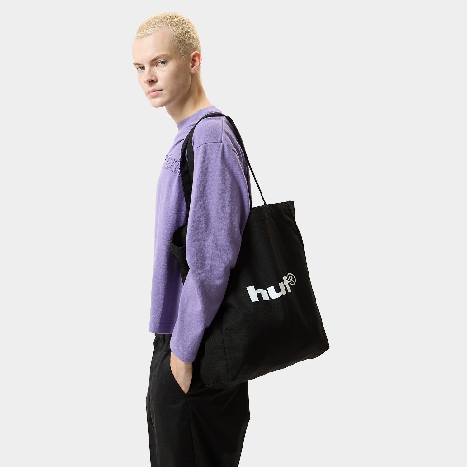 HUF (ハフ) Worldwide JP /BAGS（バッグ）/ huf eightynine TOTE BAG M商品 / BLUE