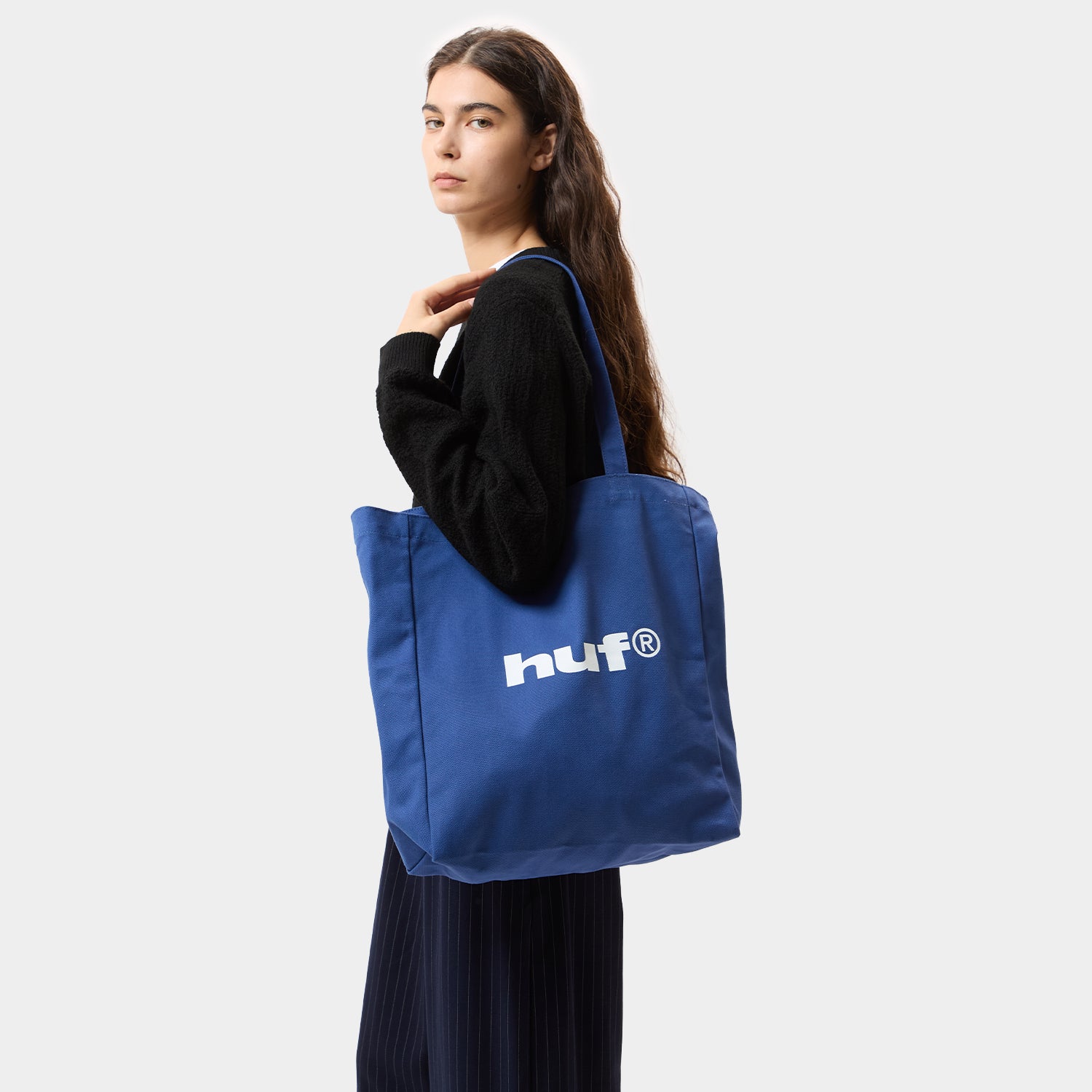HUF (ハフ) Worldwide JP /BAGS（バッグ）/ huf eightynine TOTE BAG M商品 / BLUE