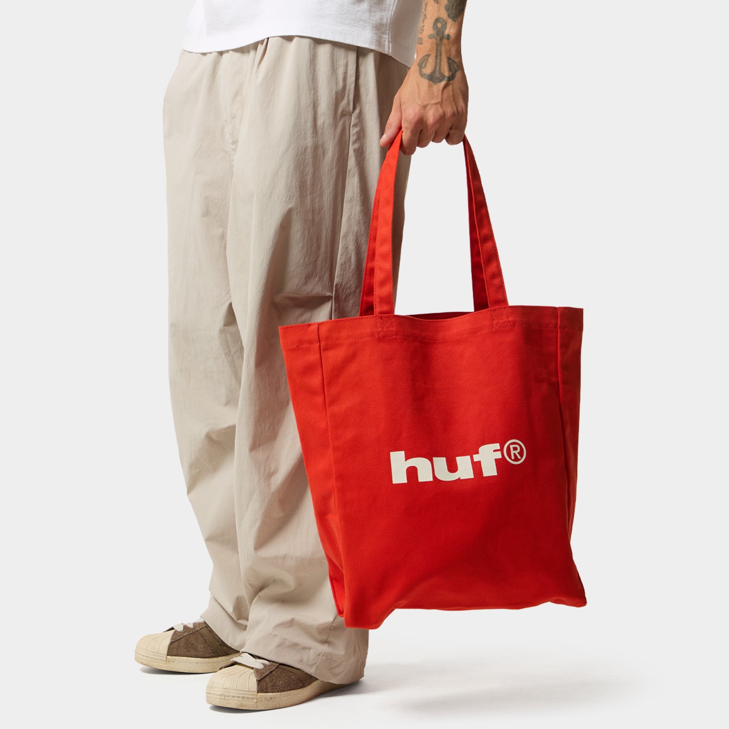 HUF (ハフ) Worldwide JP /BAGS（バッグ）/ HUF eightynine TOTE BAG M商品 / GREY