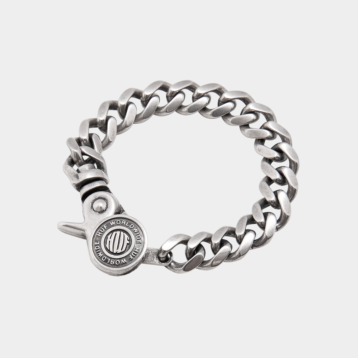 HUF (ハフ) Worldwide JP / JEWELRY（ジュエリー） / BUTTON UP CLIP BRACELET商品 / SILVER
