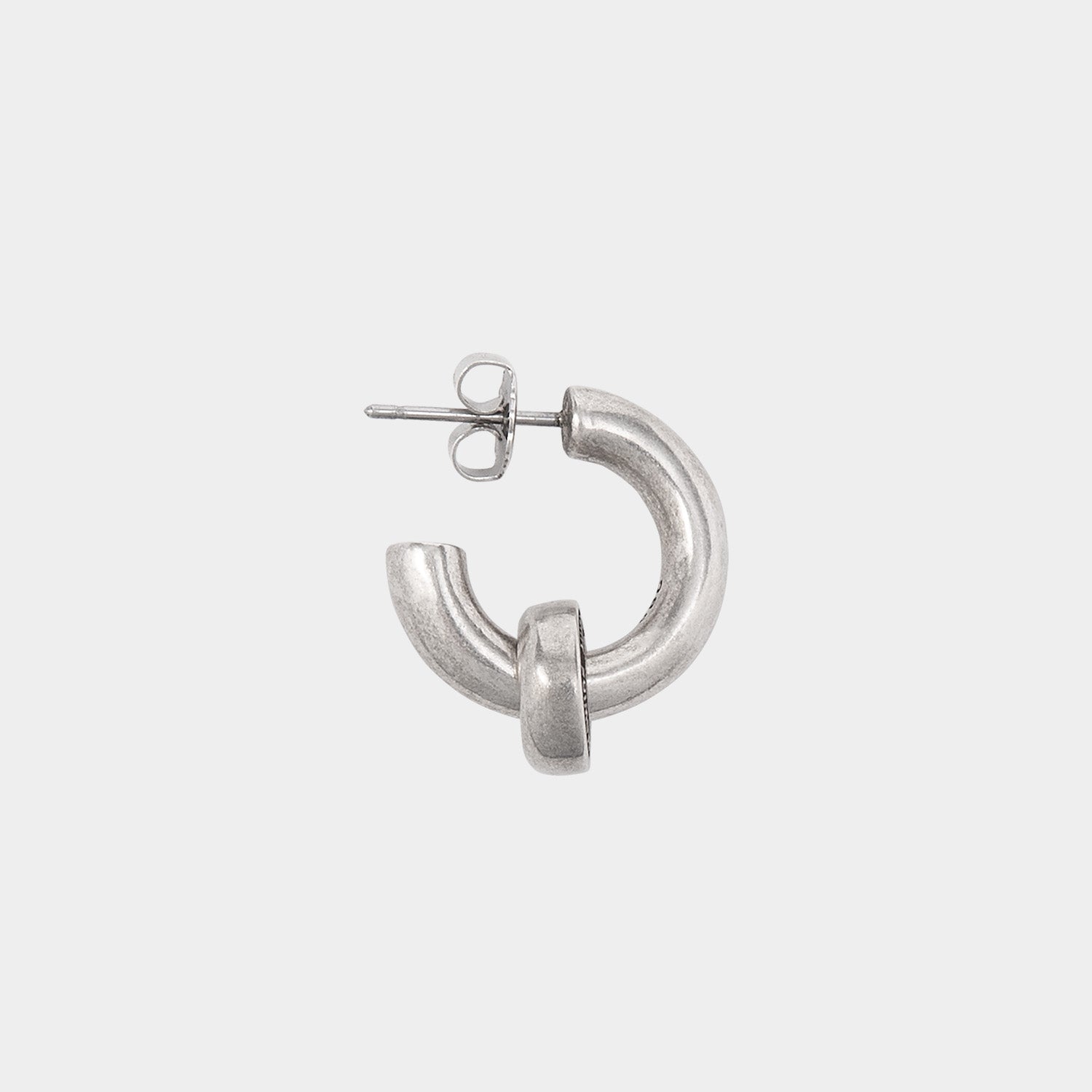 HUF (ハフ) Worldwide JP /JEWELRY（ジュエリー）/ BUTTON UP HOOP PIERCE商品 / SILVER