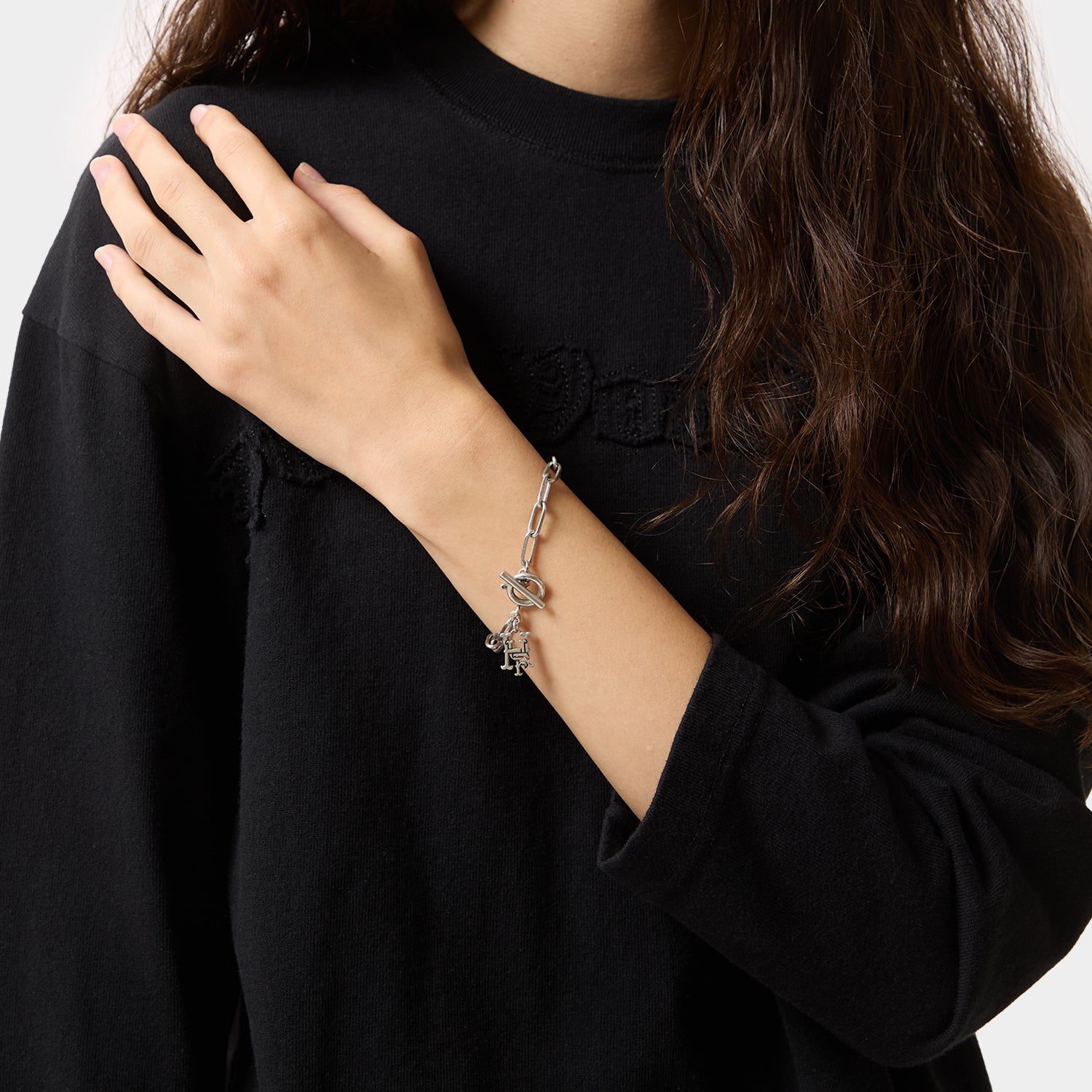 HUF (ハフ) Worldwide JP /JEWELRY（ジュエリー）/ VARSITY BRACELET商品 / SILVER