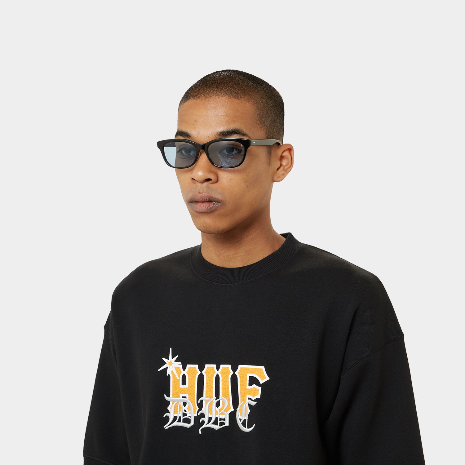 HUF (ハフ) Worldwide JP /（）/ HUF EYEWEAR WHARF商品 / BLACK/BLUE