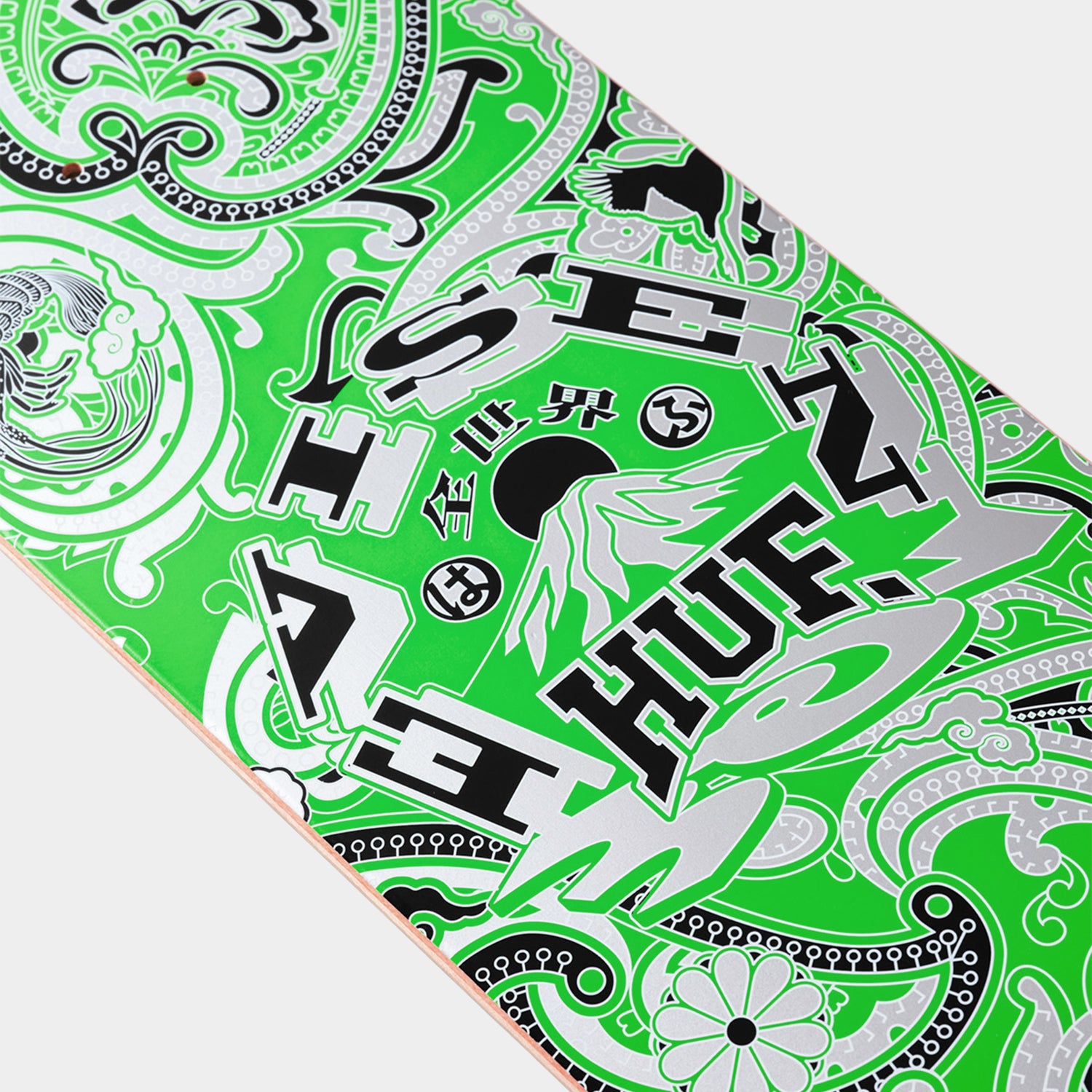 HUF (ハフ) Worldwide JP /OTHERS（その他アクセサリー）/ HUF X EVISEN SKATEBOARDS PAISLEY DECK商品 / GREEN