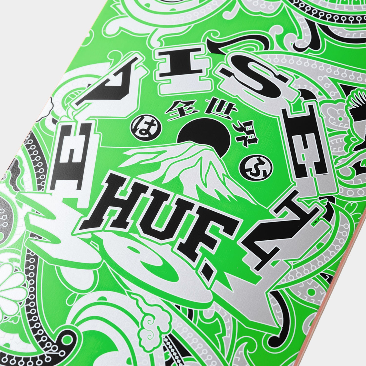HUF (ハフ) Worldwide JP /OTHERS（その他アクセサリー）/ HUF X EVISEN SKATEBOARDS PAISLEY DECK商品 / GREEN