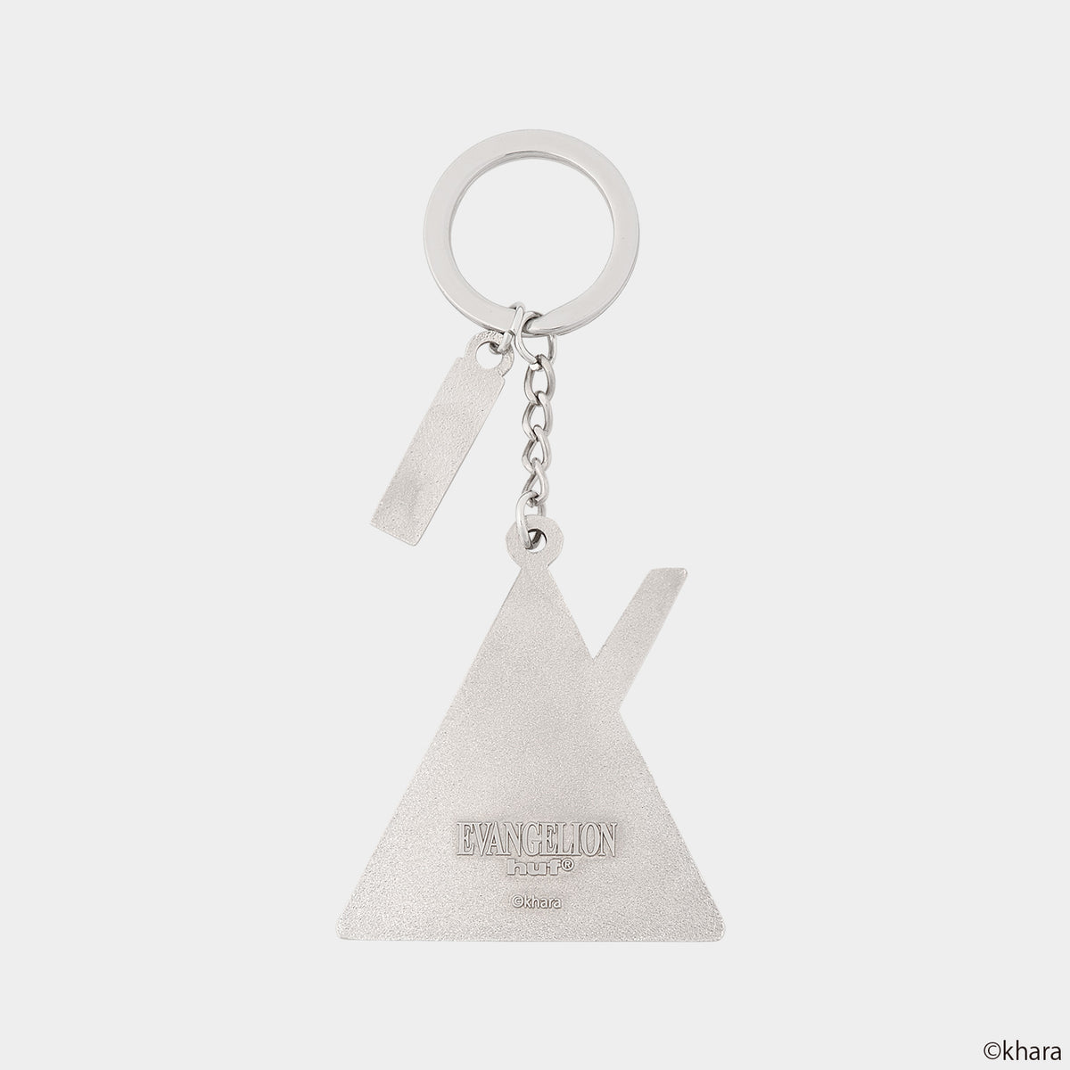 HUF (ハフ) Worldwide JP / OTHERS（その他アクセサリー） / huf® X EVANGELION TRIPLE TRIANGLE KEY CHAIN商品 / SILVER