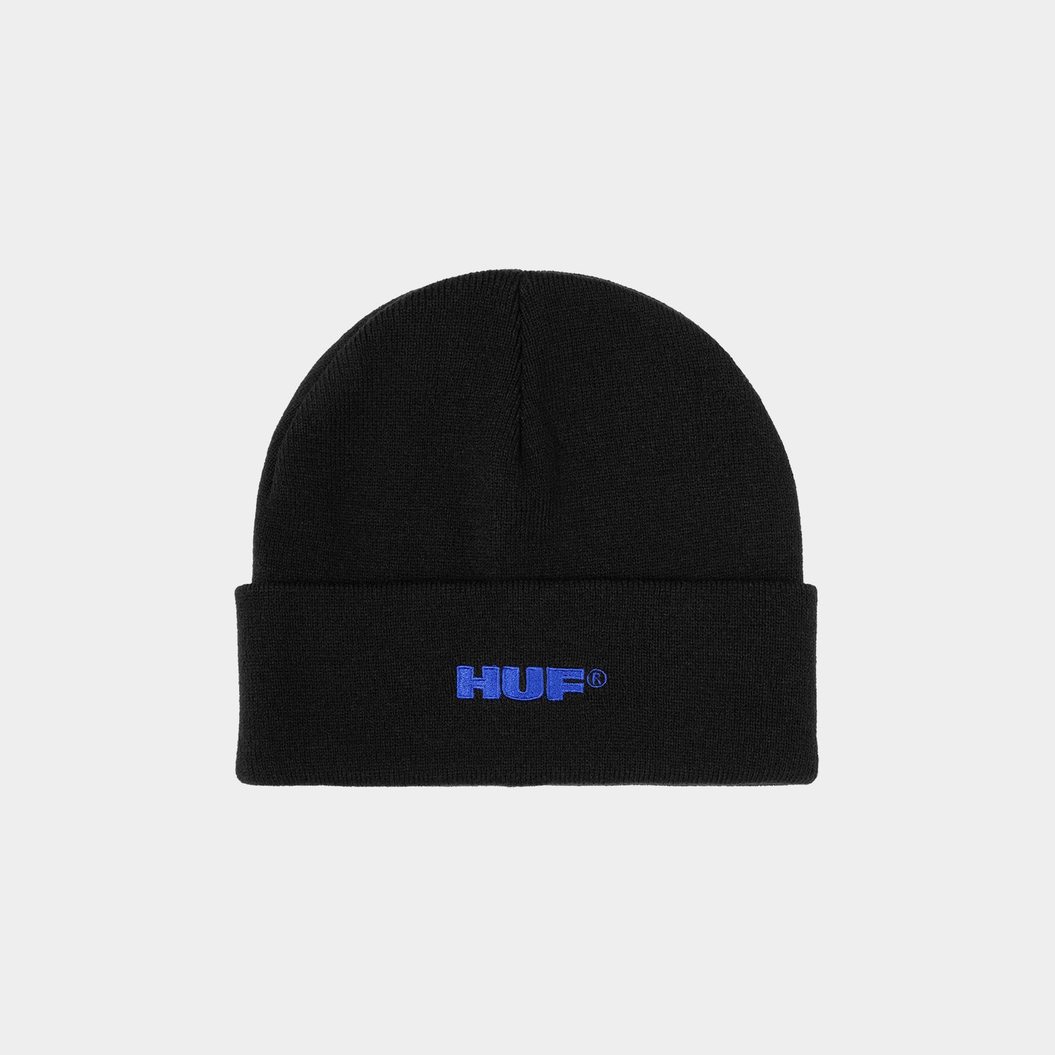 HUF (ハフ) Worldwide JP / HATS ＆ BEANIES（ハット&ビーニー） / ALL CAPS CUFF BEANIE商品 / BLACK