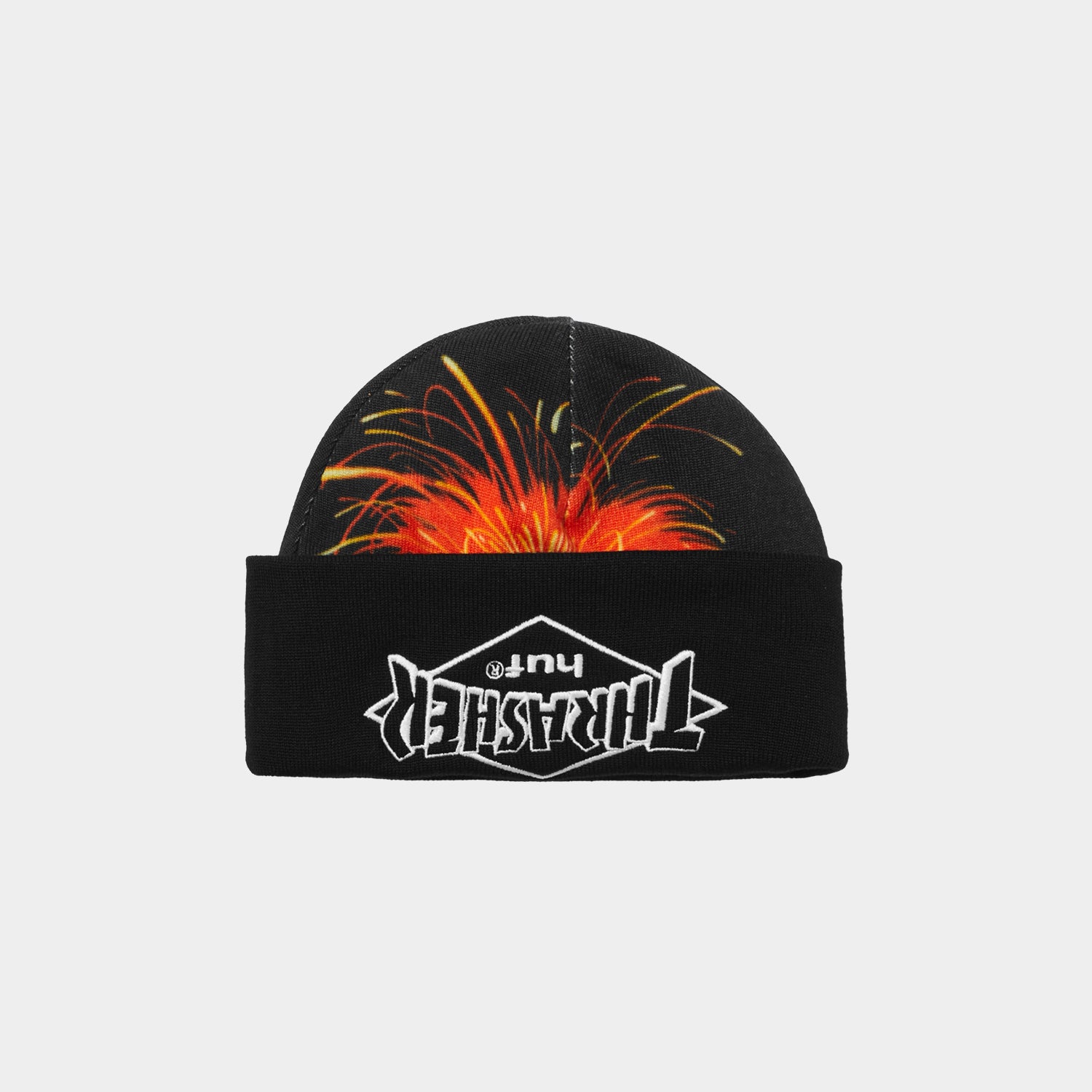 HUF X THRASHER MELTDOWN REVERSIBLE BEANIE｜HATS & BEANIES（ハット