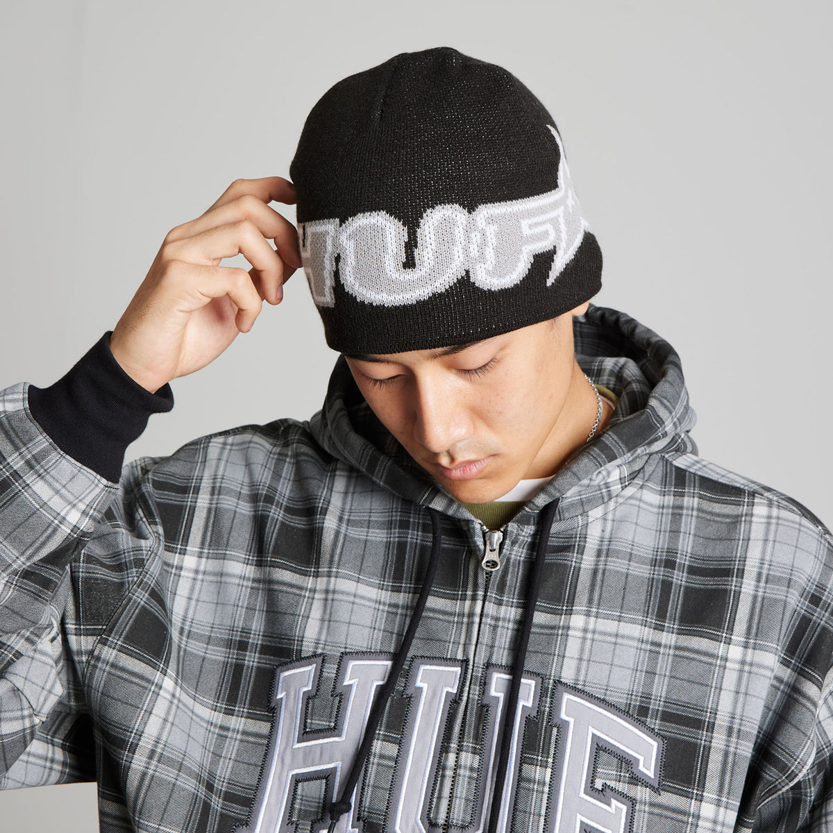 HUF (ハフ) Worldwide JP /HATS & BEANIES（ハット&ビーニー）/ GALAXY SKULL BEANIE商品 / CAMO
