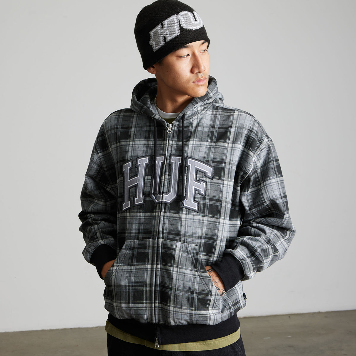 HUF (ハフ) Worldwide JP /HATS & BEANIES（ハット&ビーニー）/ GALAXY SKULL BEANIE商品 / CAMO