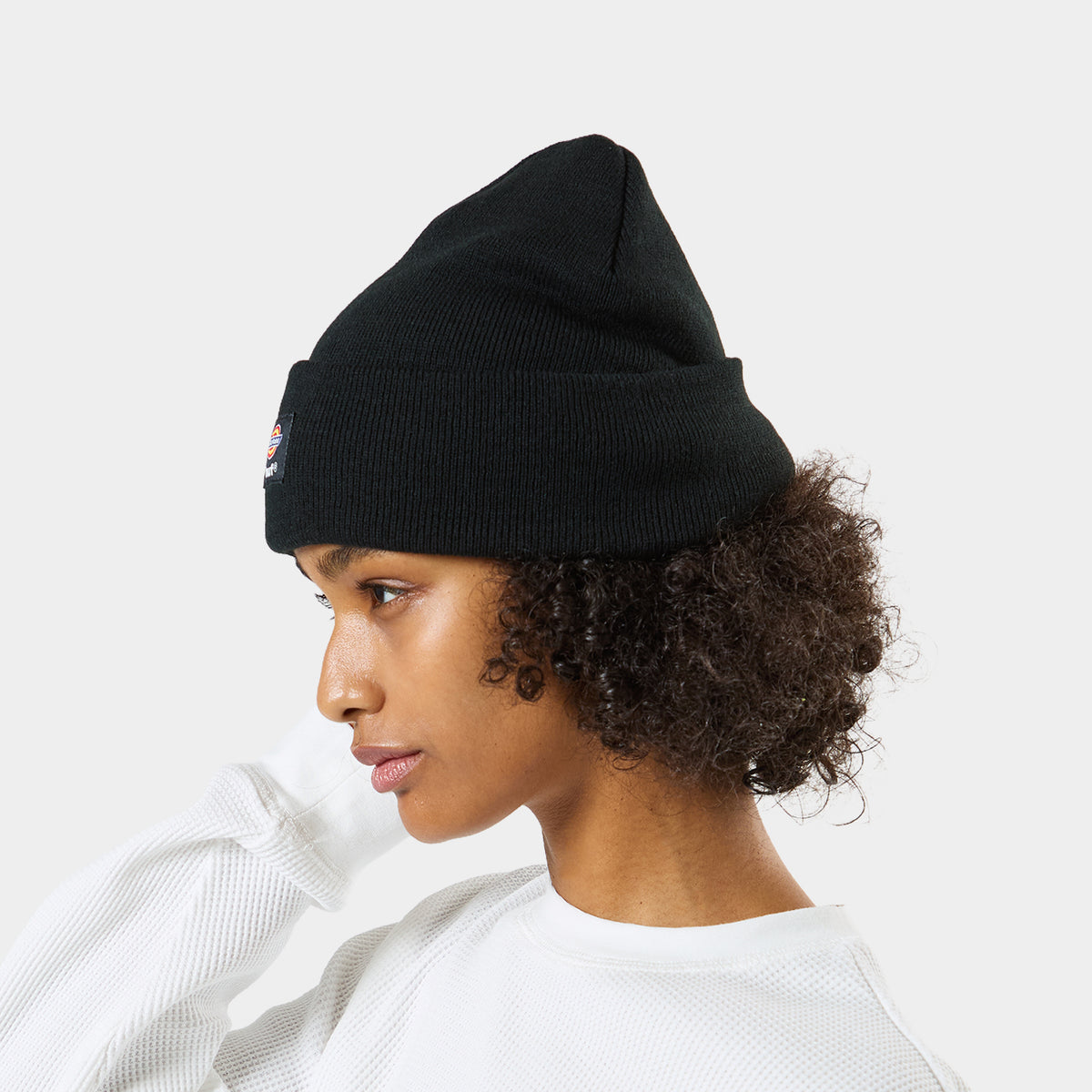 HUF (ハフ) Worldwide JP /HATS & BEANIES（ハット&ビーニー）/ huf® x Dickies® KNIT BEANIE商品 / BLACK