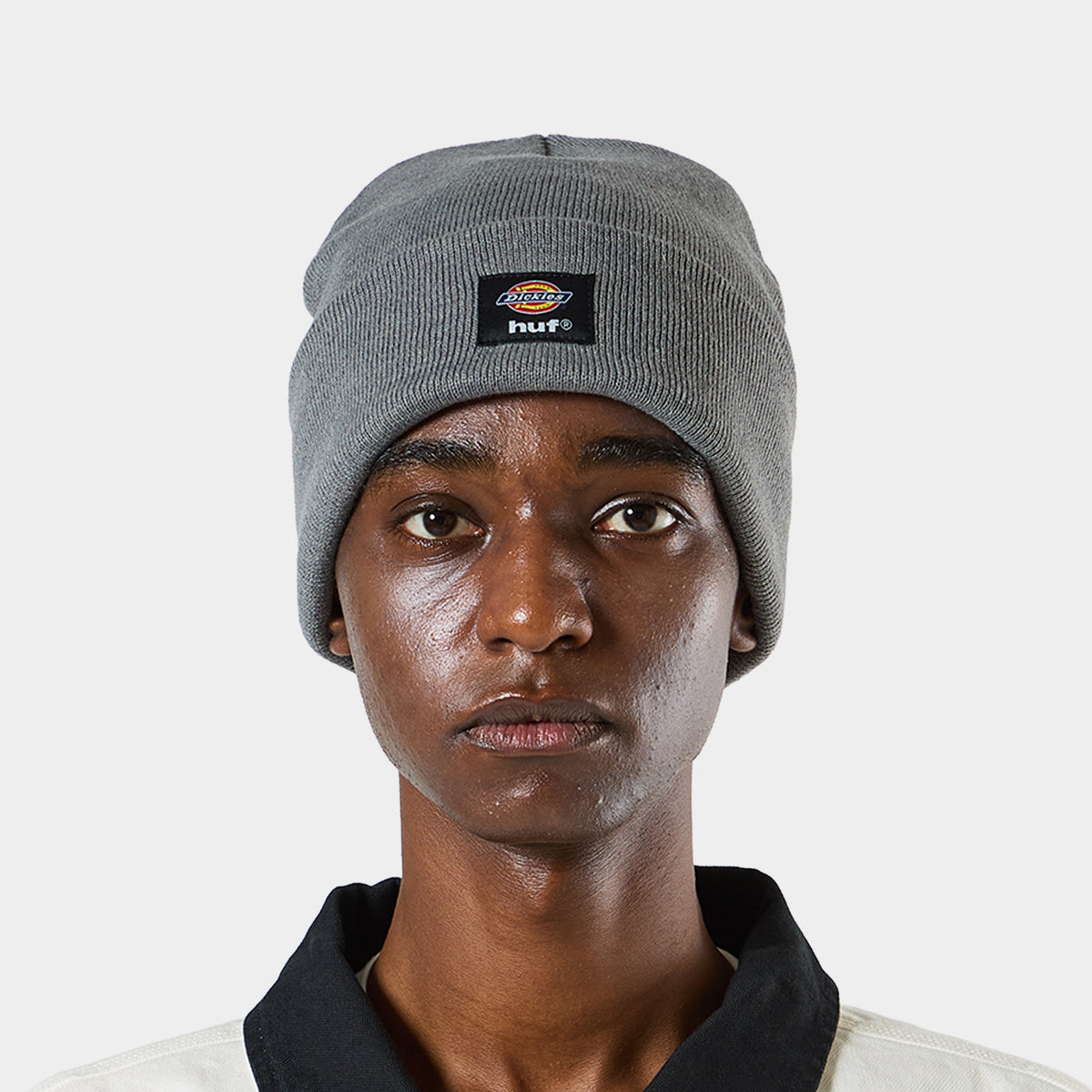 HUF (ハフ) Worldwide JP /HATS & BEANIES（ハット&ビーニー）/ huf® x Dickies® KNIT BEANIE商品 / BLACK