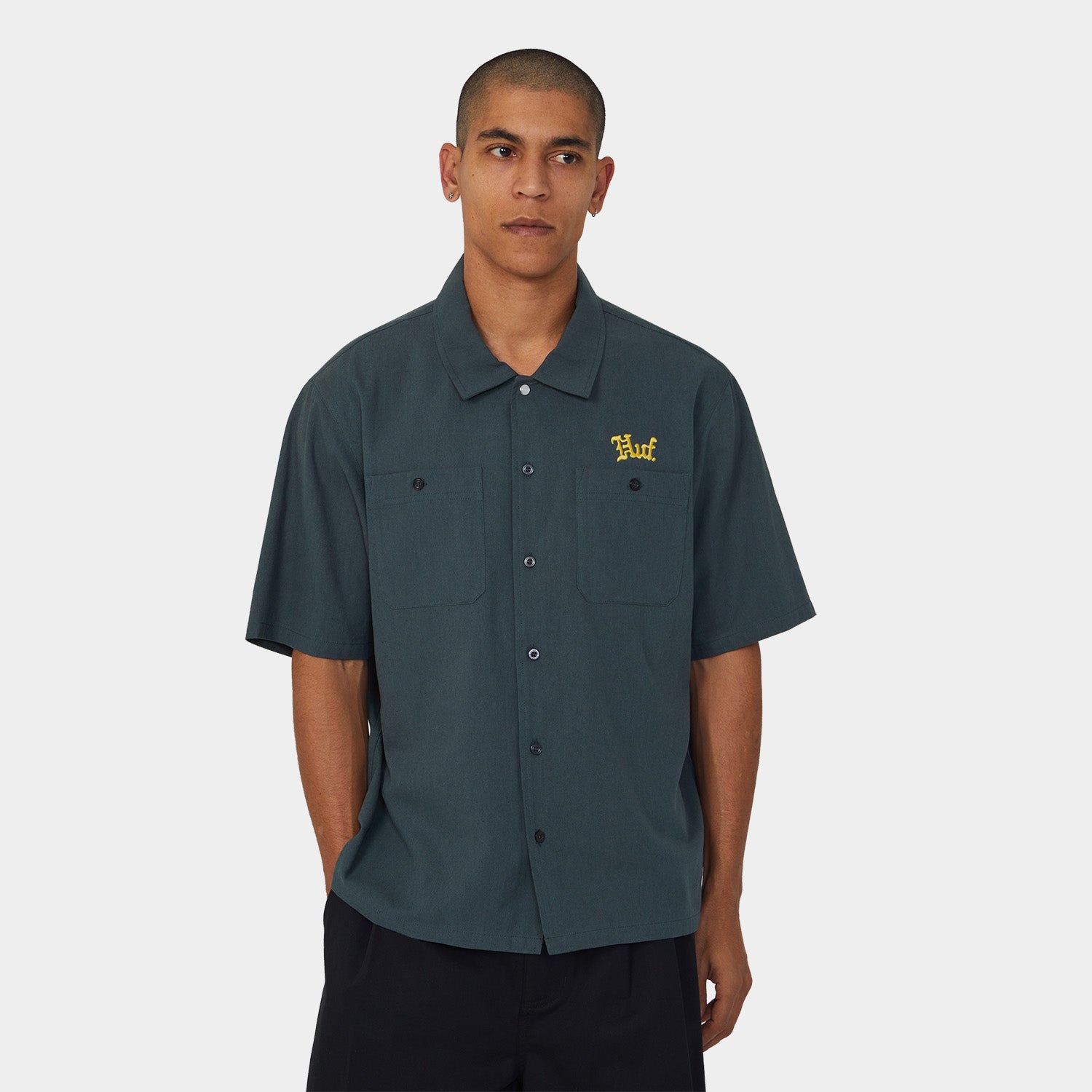 HUF (ハフ) Worldwide JP /TOPS & SHIRTS（トップス&シャツ）/ FANTASIES WORK SHIRT商品 / MARINE