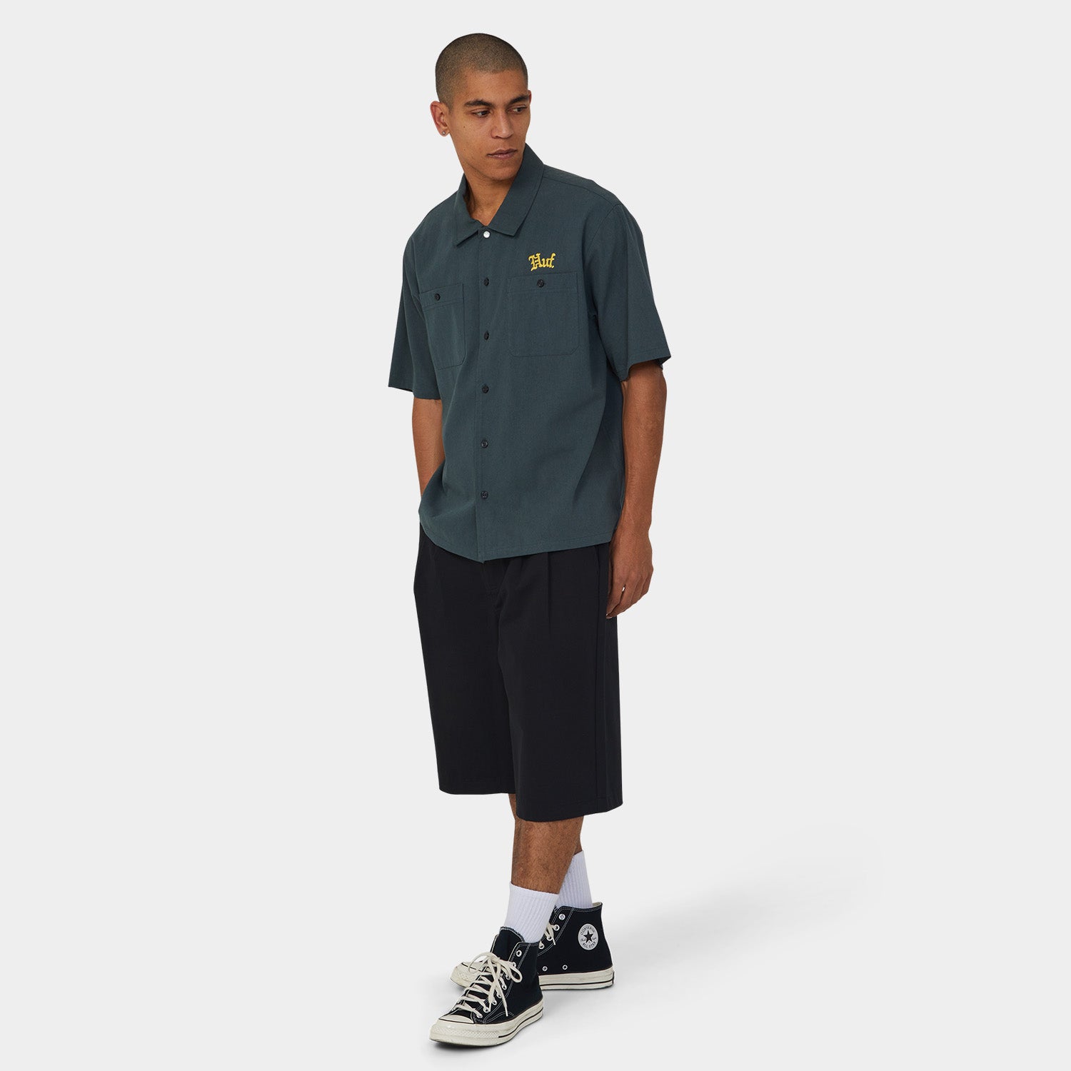 HUF (ハフ) Worldwide JP /TOPS & SHIRTS（トップス&シャツ）/ FANTASIES WORK SHIRT商品 / MARINE