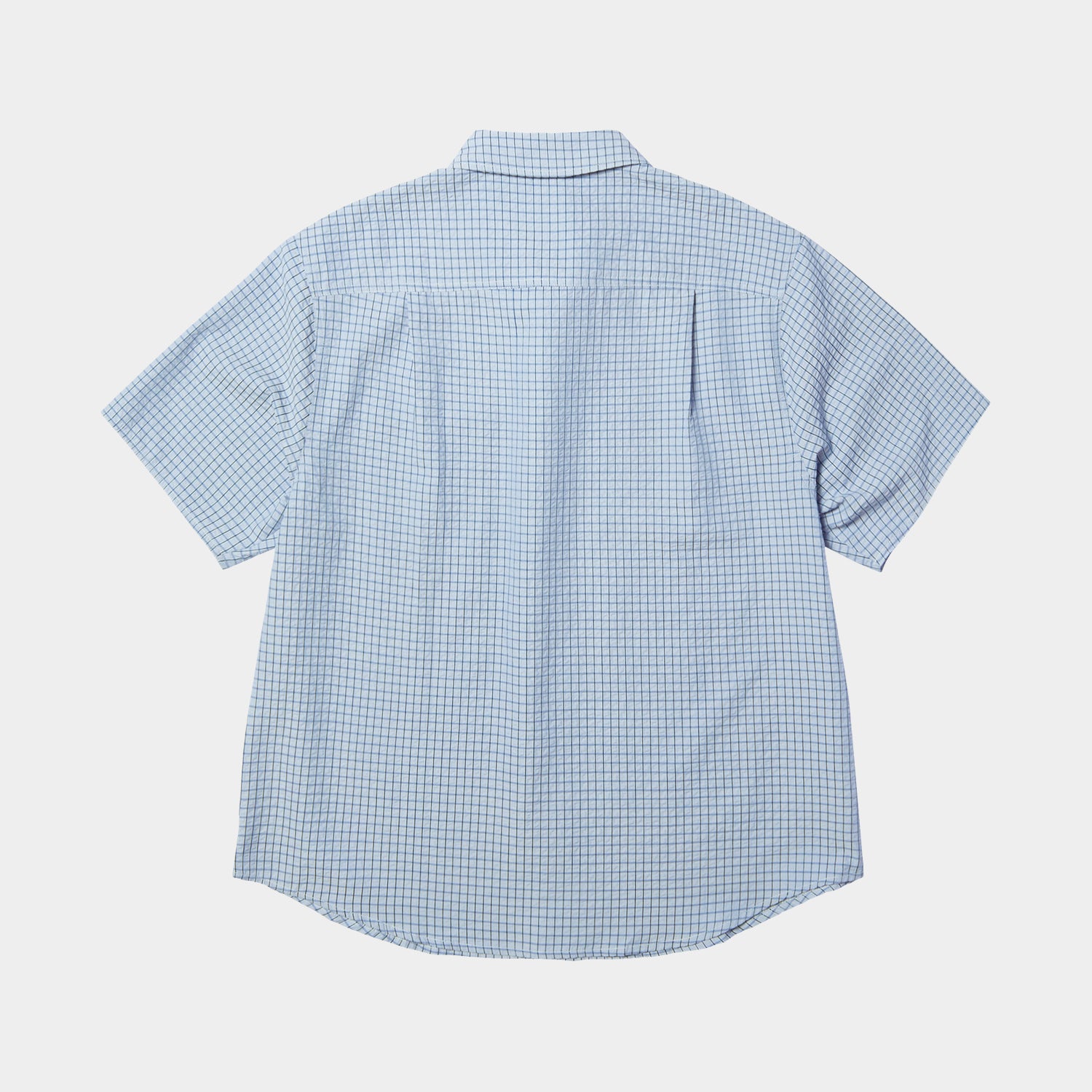 HUF (ハフ) Worldwide JP /T-SHIRTS（Tシャツ）/ STUCK ON YOU PLAID SHIRT商品 / ICE BLUE