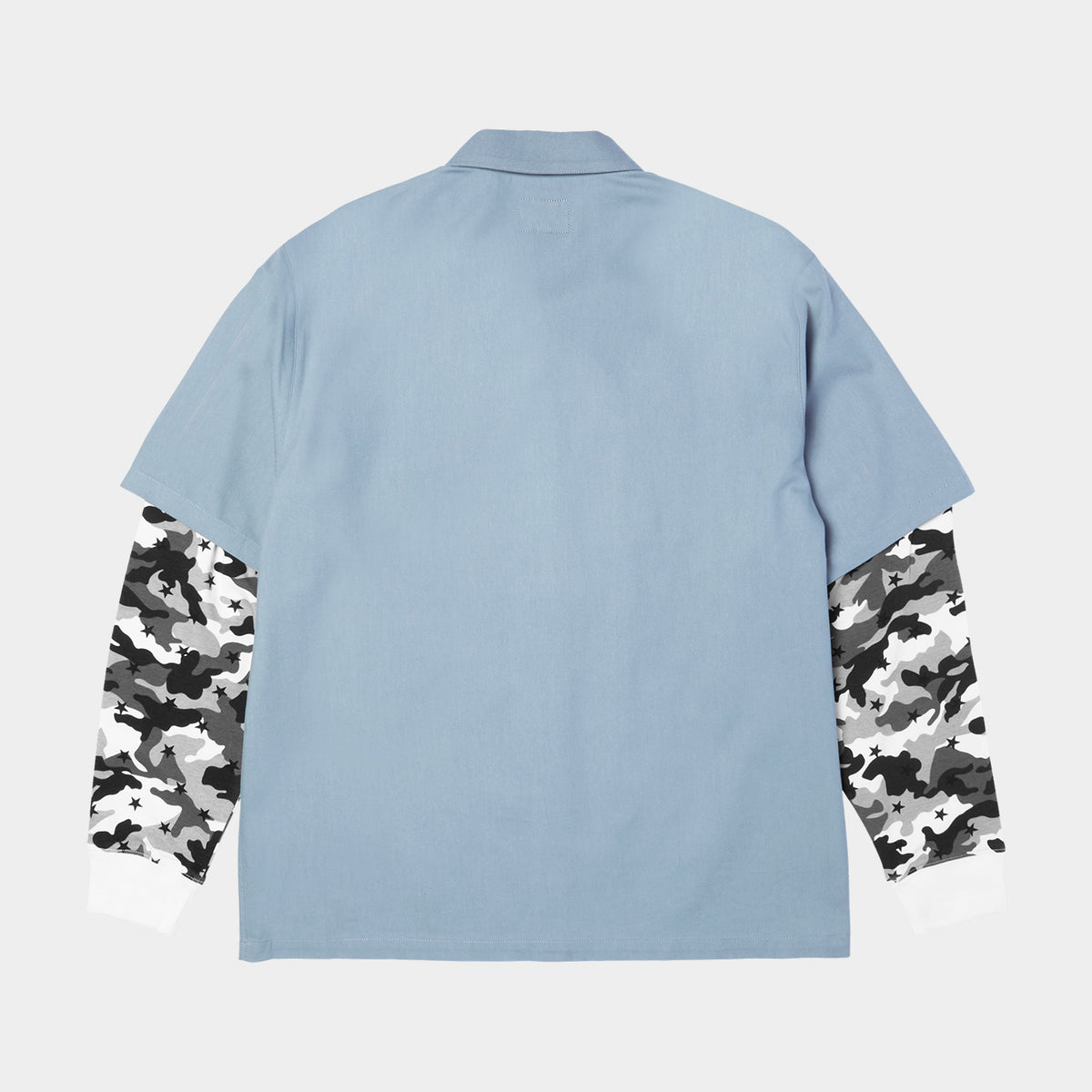 HUF (ハフ) Worldwide JP /TOPS & SHIRTS（トップス&シャツ）/ SHADOWS LS WORK SHIRT商品 / LIGHT BLUE