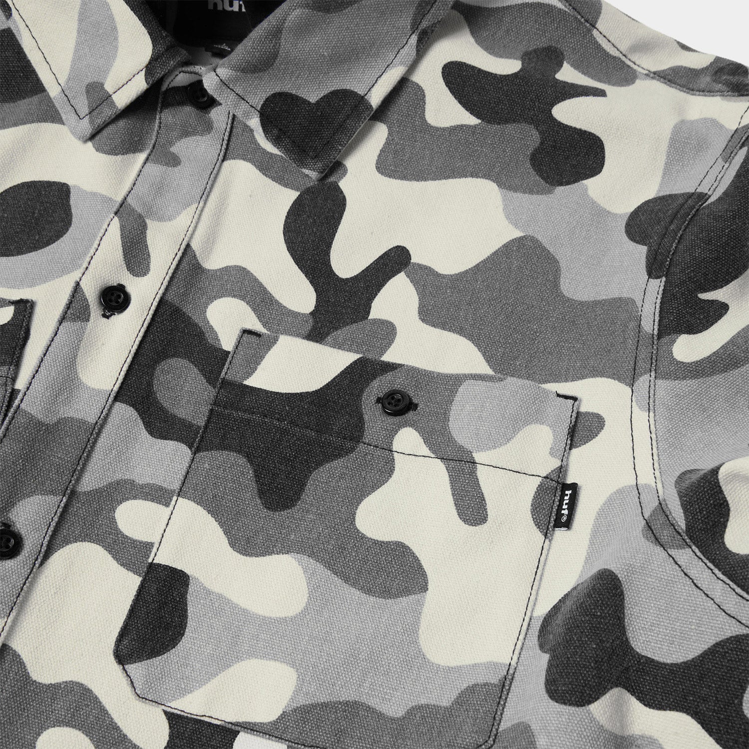 HUF (ハフ) Worldwide JP /TOPS & SHIRTS（トップス&シャツ）/ OLYMPIA CAMO HOODED OVERSHIRT商品 / CAMO