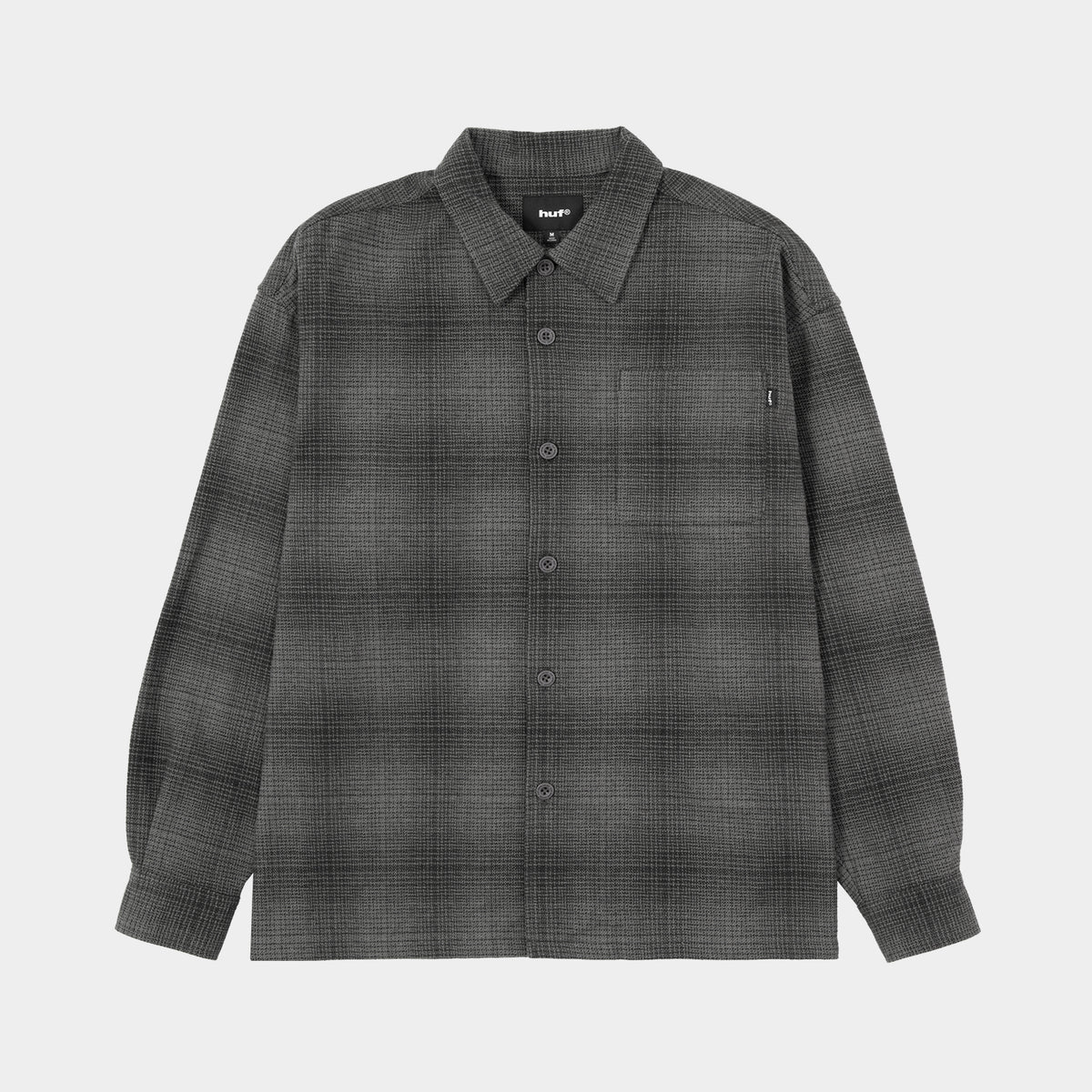 トップス HUF eightynine PLAID SHIRT BU80052WIN25_BLACK_d01_1200x12