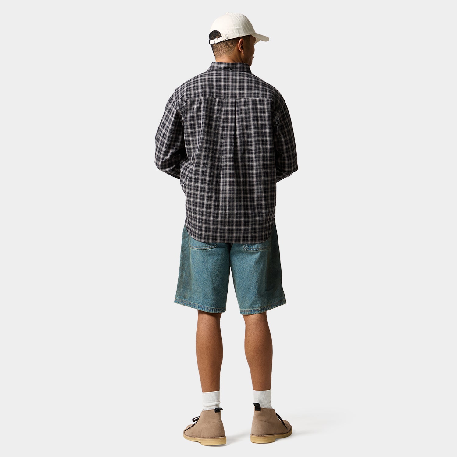 【Manhattan x Clubhaus】コラボ　パッカブルシャツ　Lサイズ MEGABLAST PLAID LS SHIRT｜TOPS & SHIRTS（トップス&シャツ）｜【公式