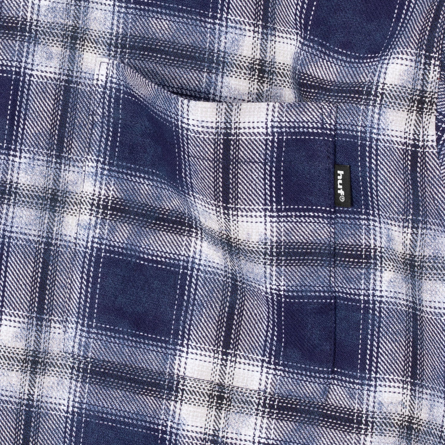 HUF (ハフ) Worldwide JP /TOPS & SHIRTS（トップス&シャツ）/ MISTY PLAID SHIRT商品 / NAVY