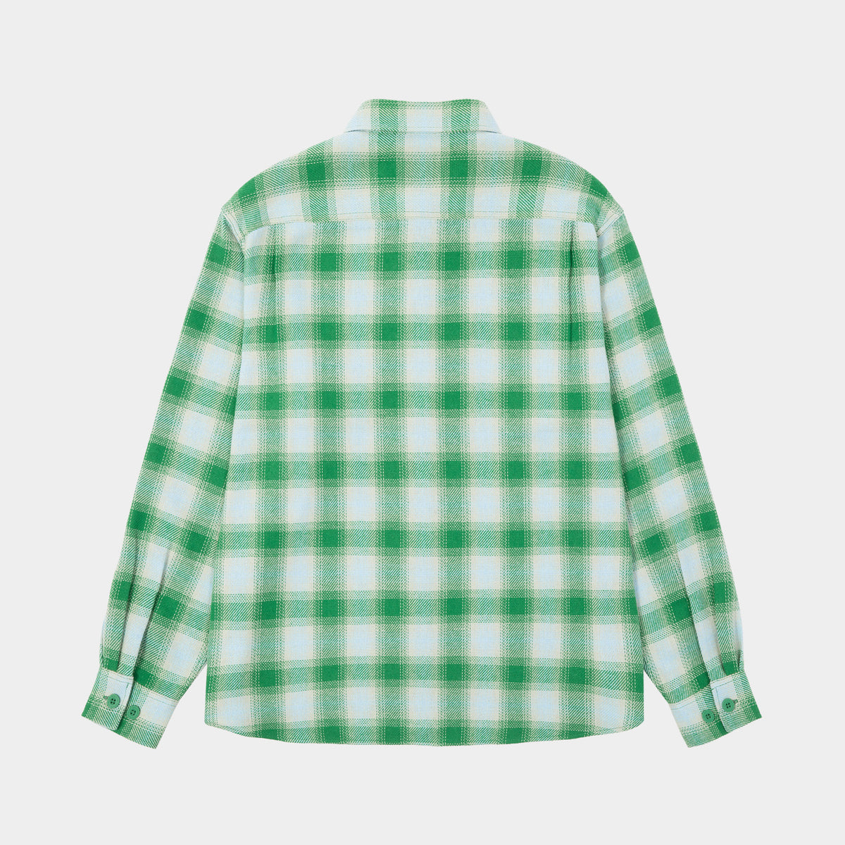HUF (ハフ) Worldwide JP /TOPS & SHIRTS（トップス&シャツ）/ GEARY FLANNEL LS SHIRT商品 / GREEN