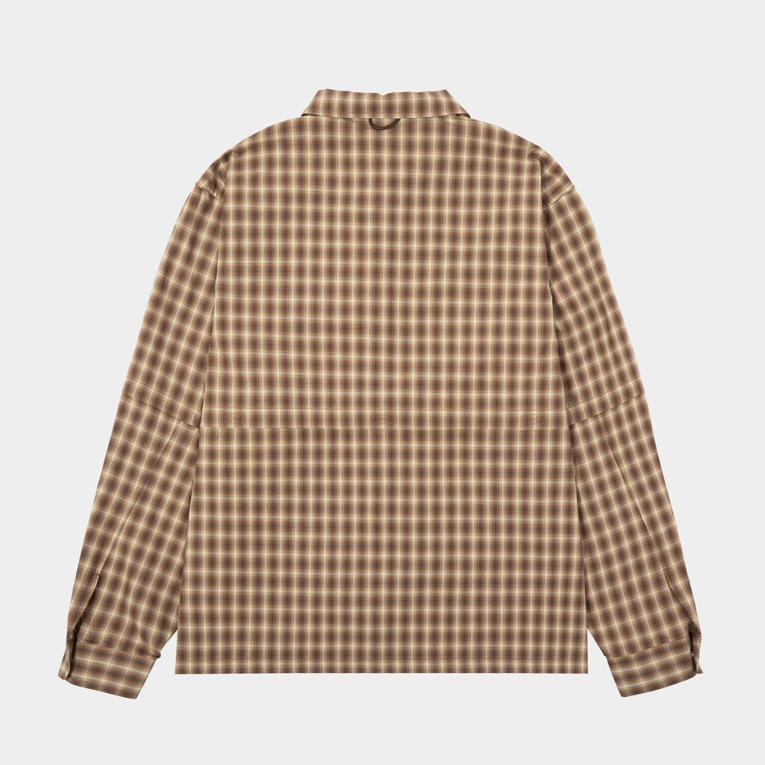 HUF (ハフ) Worldwide JP / TOPS & SHIRTS（トップス&シャツ） / AIR FLOW CONVERTIBLE LS SHIRT商品 / BROWN