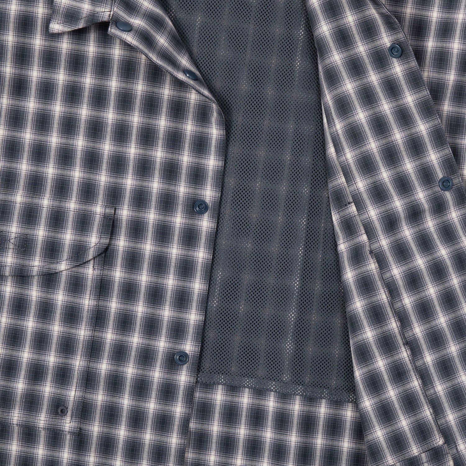 HUF (ハフ) Worldwide JP /TOPS & SHIRTS（トップス&シャツ）/ AIR FLOW CONVERTIBLE LS SHIRT商品 / BROWN
