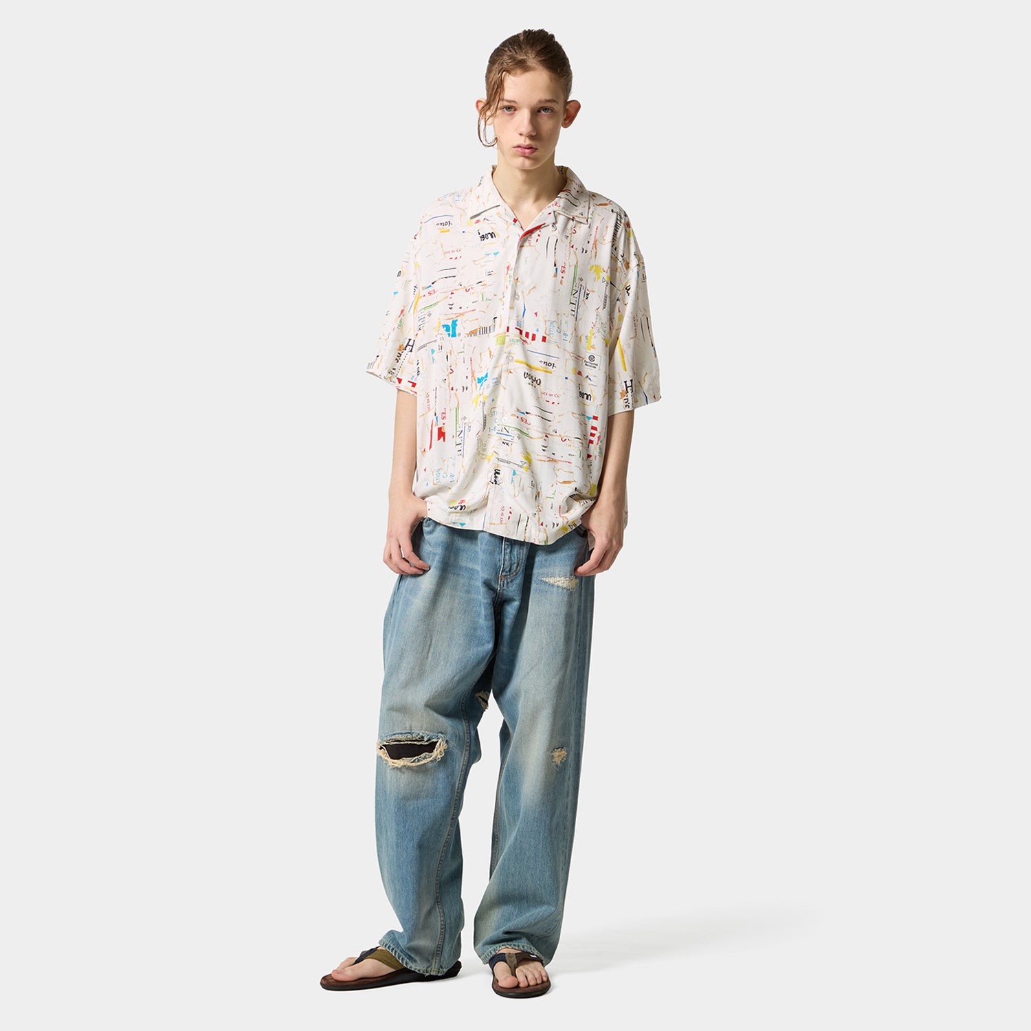 HUF X ORION COLLAGE SHIRT｜TOPS & SHIRTS（トップス&シャツ