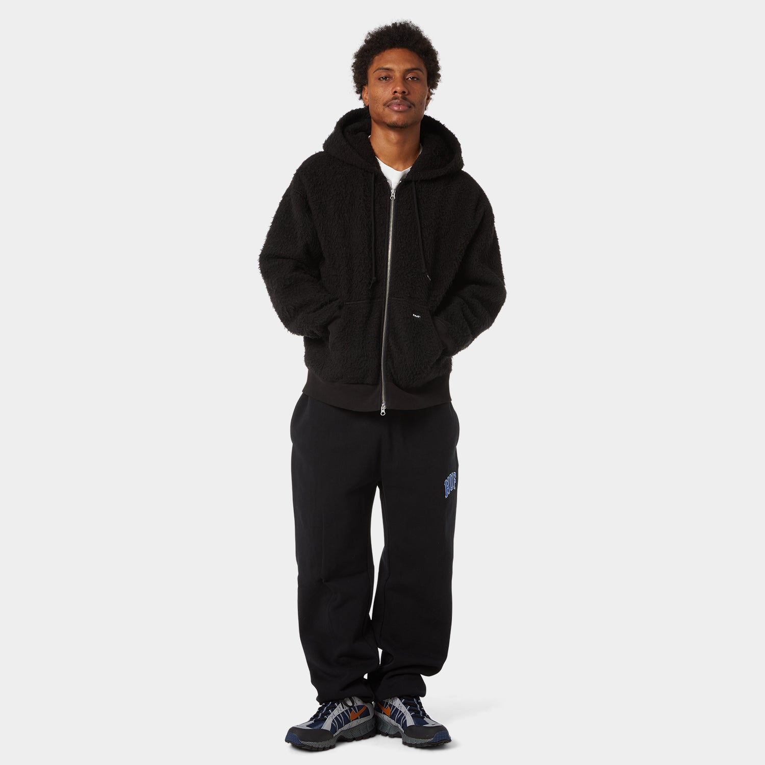 HUF (ハフ) Worldwide JP /HOODIES（パーカー）/ CORSO HEAVYWEIGHT FULL ZIP HOODIE商品 / BERRY