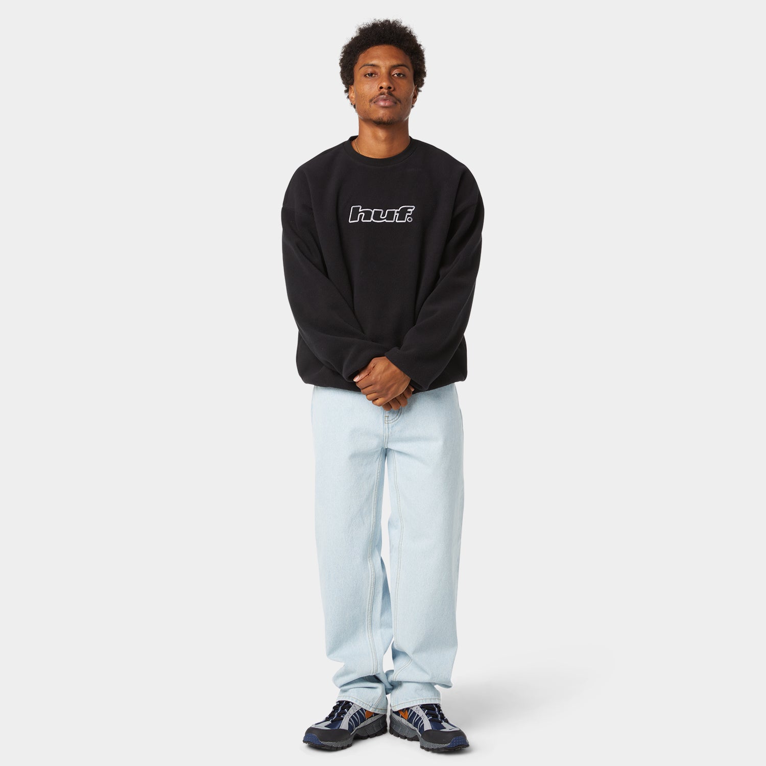 トップス fofofofa FAVOR SWEAT /  (white) AJWET-06 UNISEX OFF-WHITE OVERSIZED SWEATER 1 PC – Asim Jofa