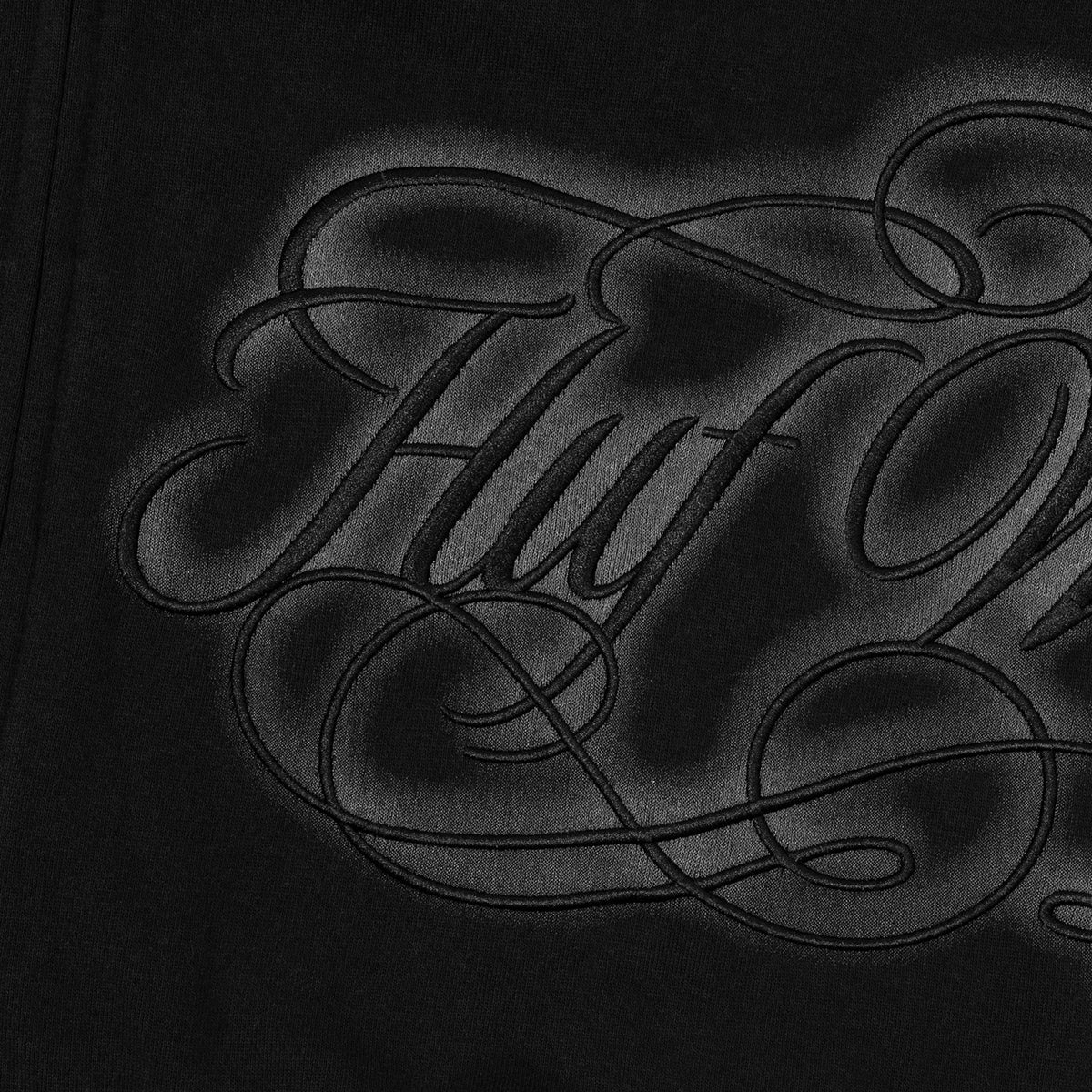 HUF (ハフ) Worldwide JP /HOODIES（パーカー）/ INTERNATIONAL LUXURY ZIP HOODIE商品 / BLACK