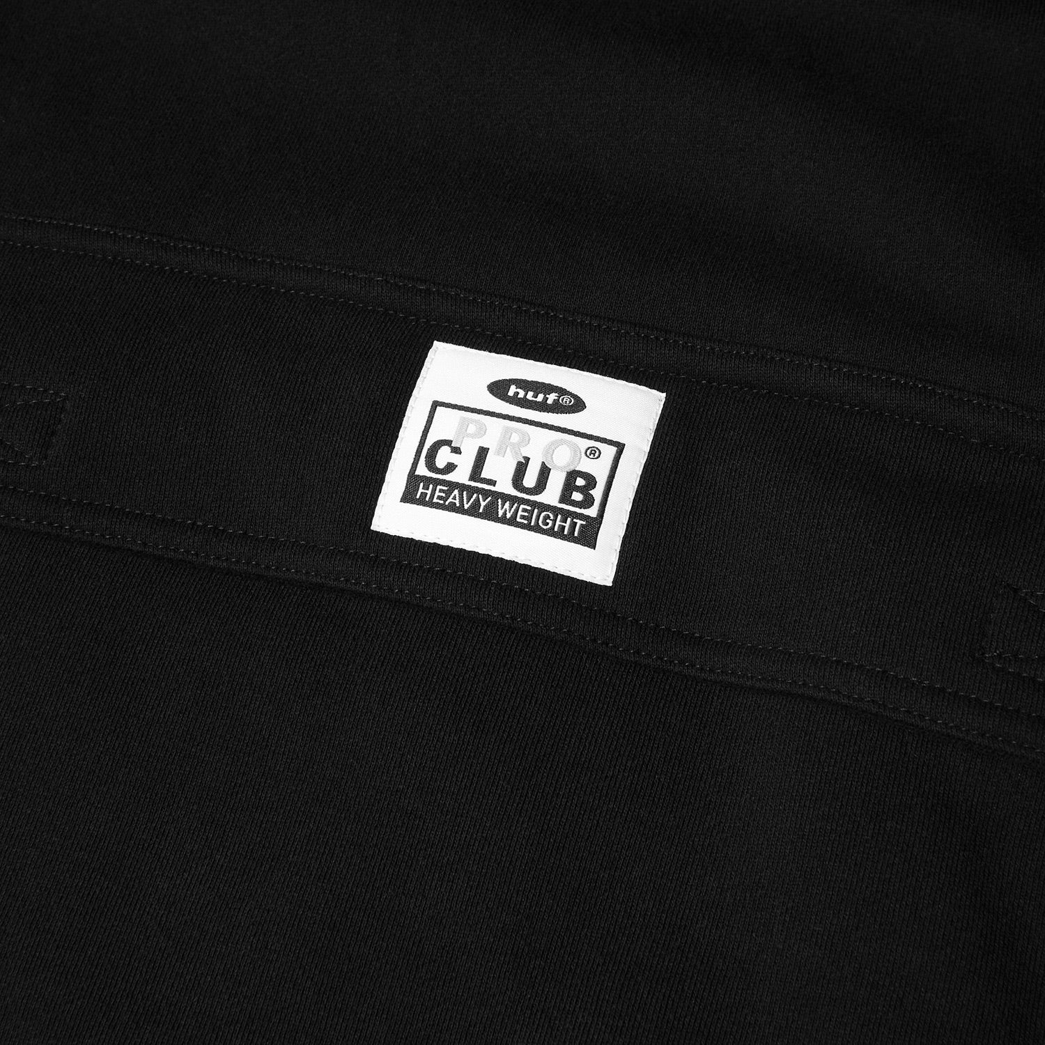 HUF (ハフ) Worldwide JP /HOODIES（パーカー）/ HUF X PROCLUB MULTI POCKET HOODIE商品 / BLACK