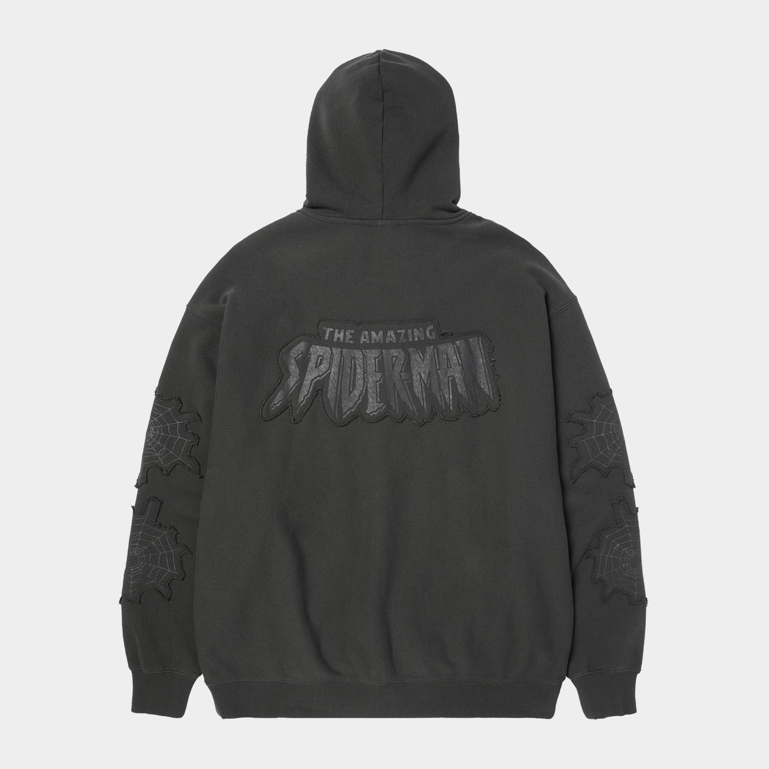 HUF X SPIDER-MAN WEB FULL ZIP WASHED HOODIE｜HOODIES（パーカー