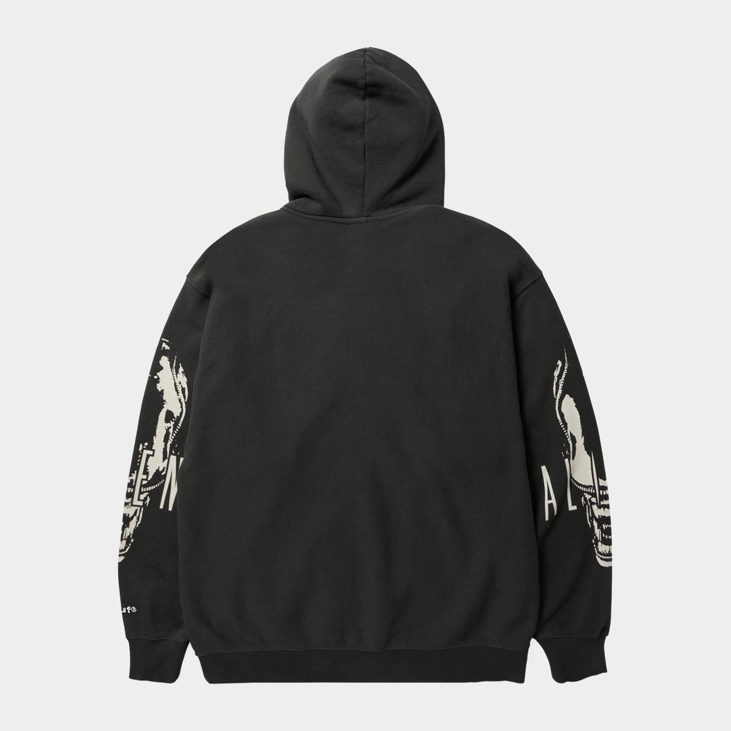HUF (ハフ) Worldwide JP /HOODIES（パーカー）/ HUF X ALIENS FACEHUGGER FULL ZIP WASHED HOODIE商品 / VINTAGE BLACK