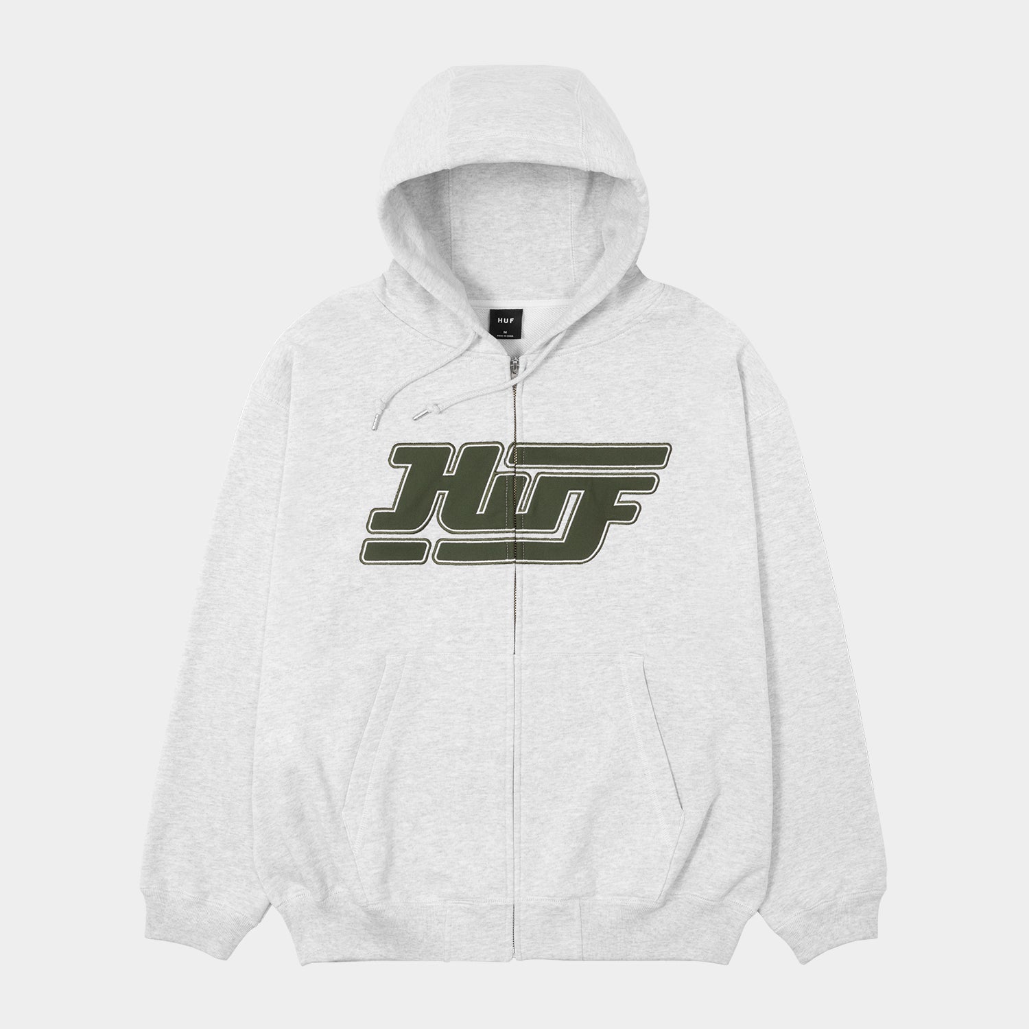 HUF (ハフ) Worldwide JP /HOODIES（パーカー）/ EXHAUST FULL ZIP HOODIE商品 / BLACK