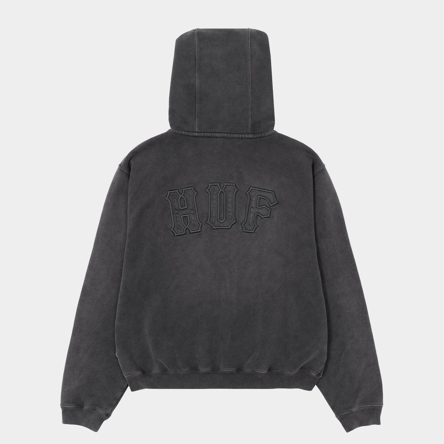 HUF (ハフ) Worldwide JP /HOODIES（パーカー）/ ARCH WIDE FULL ZIP HOODIE商品 / ASH GREY